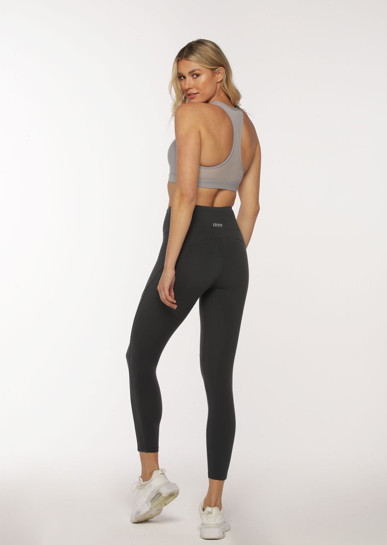 Lorna Jane Evie Ankle Biter Leggings - Titanium