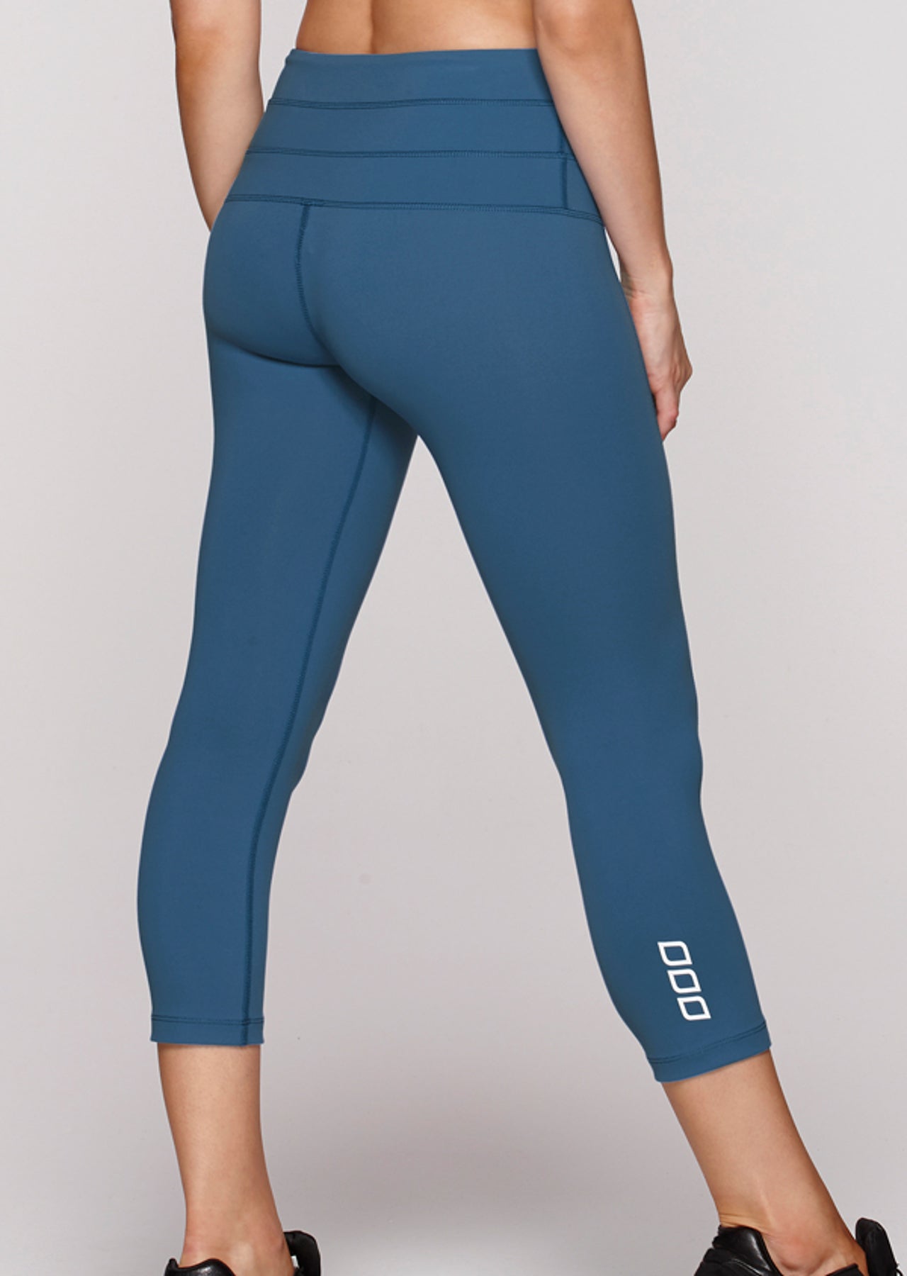 Lorna Jane Ash Core Stability 7/8 Tight - Hurricane