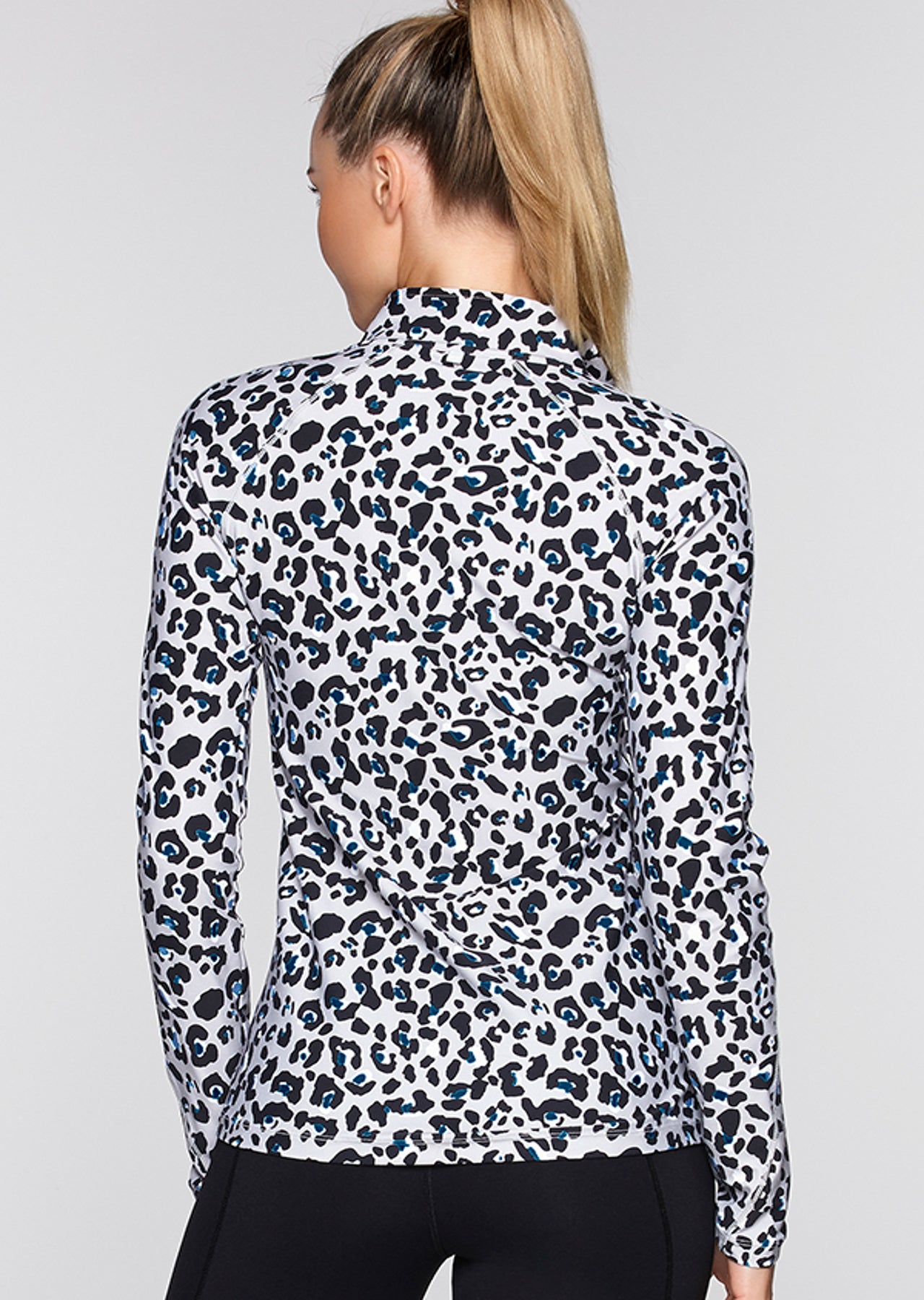 Lorna Jane Cheetah Excel Zip Th - Animal Print