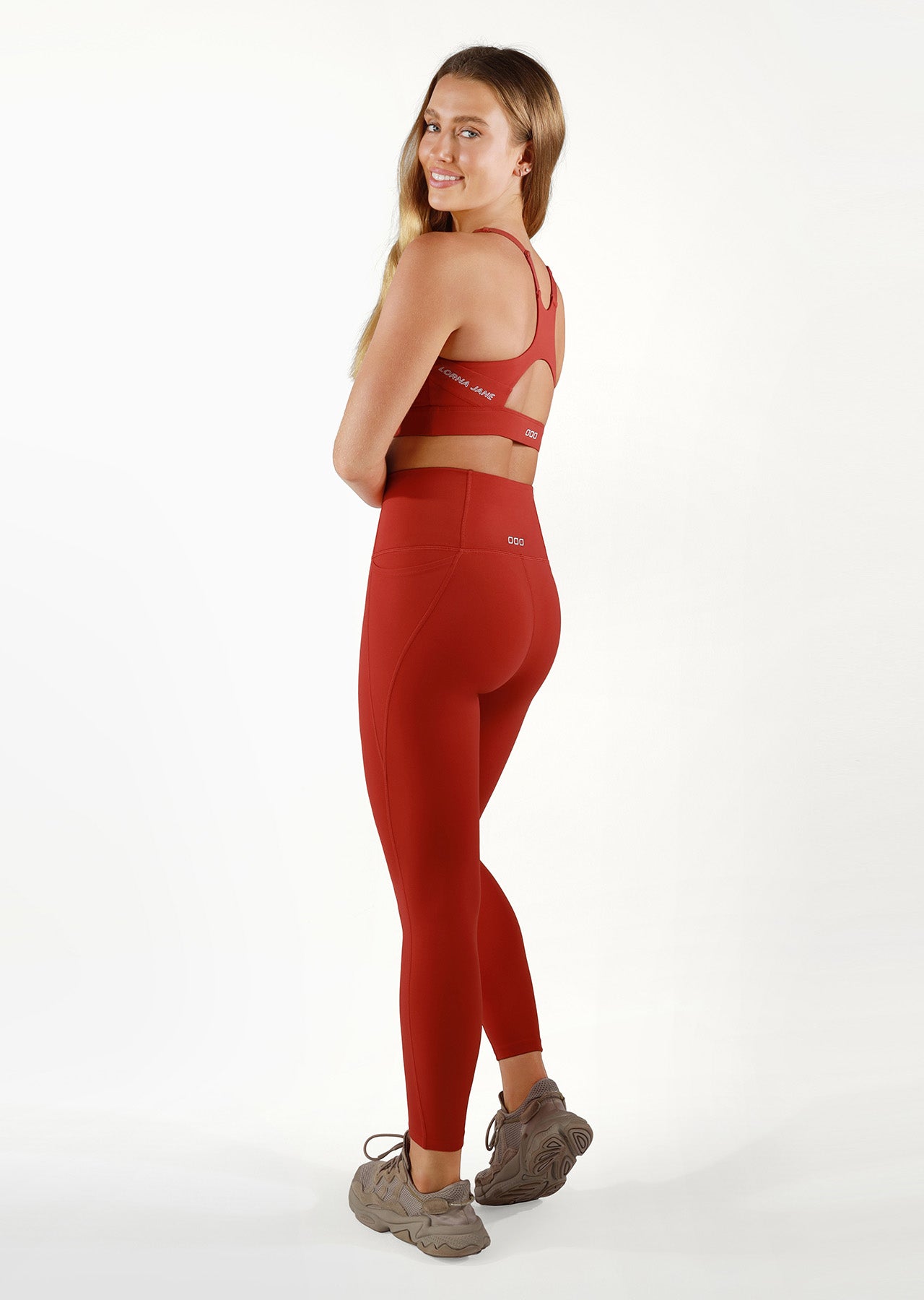 Lorna Jane Defy Gravity Sports Bra - Copper