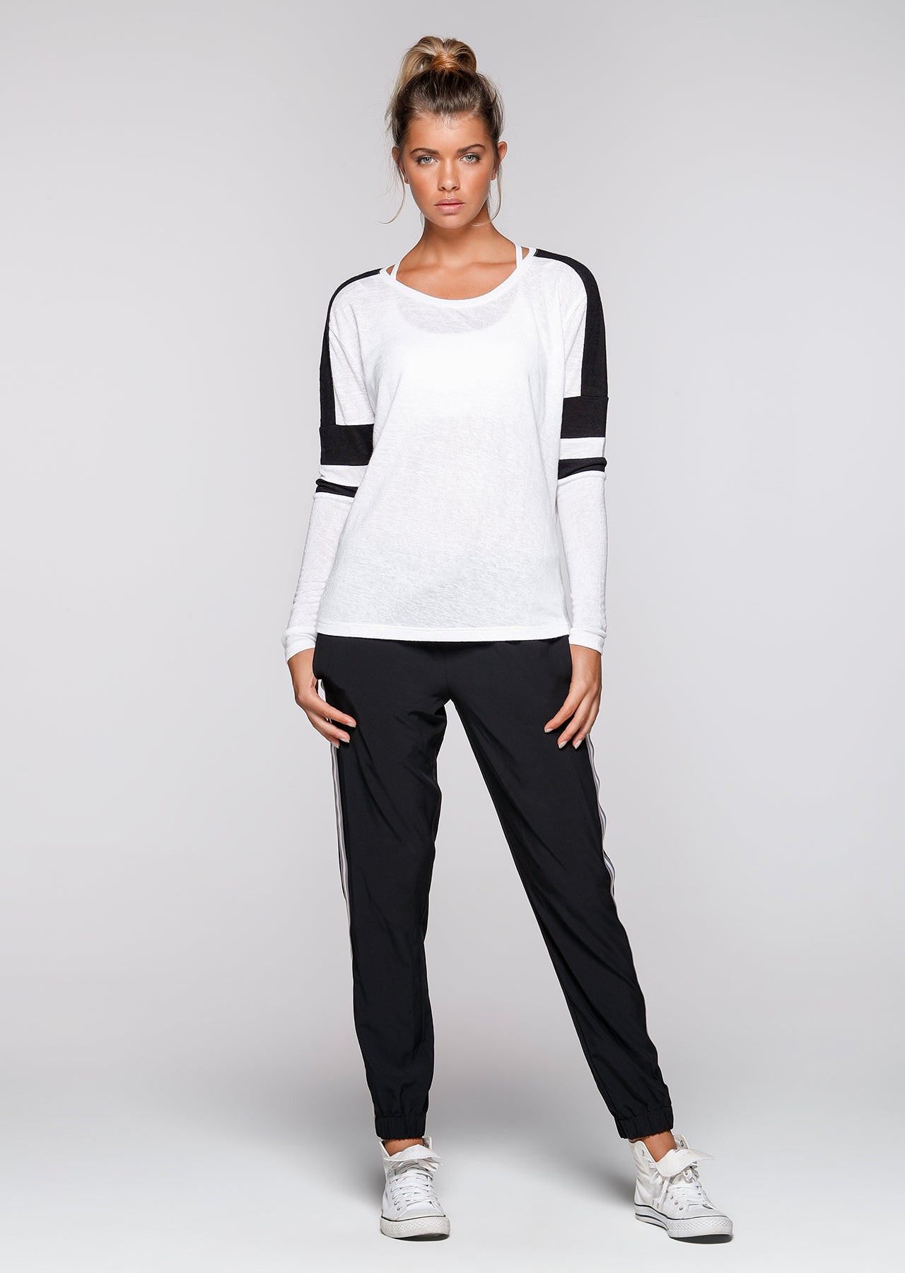 Lorna Jane Delta Active F/L Pants - Black