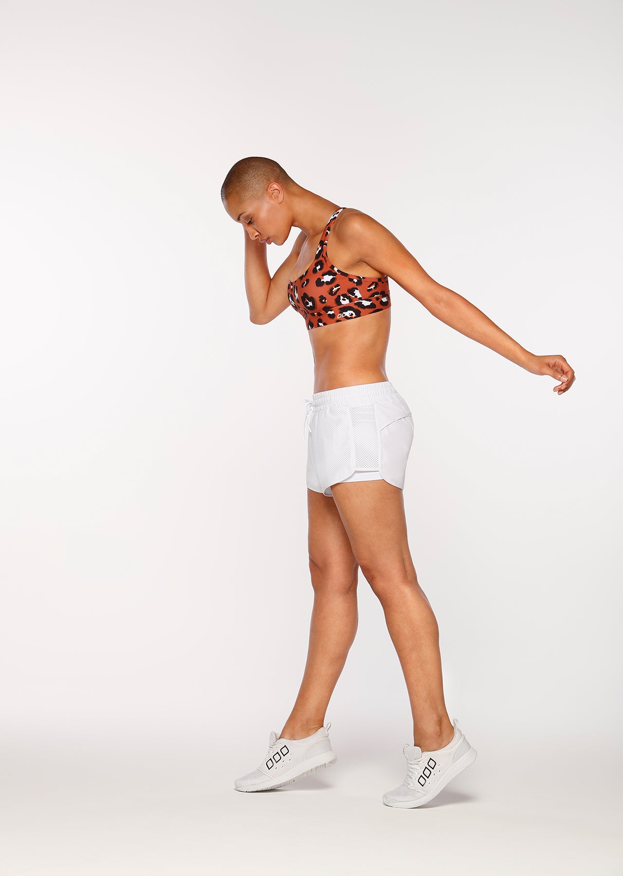 Lorna Jane Distance Run Shorts - White