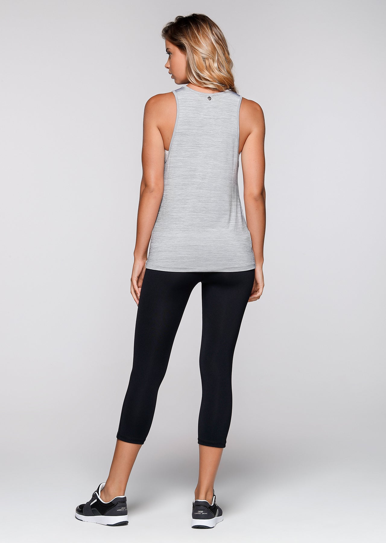 Lorna Jane Durana Active Tank - Grey Marl