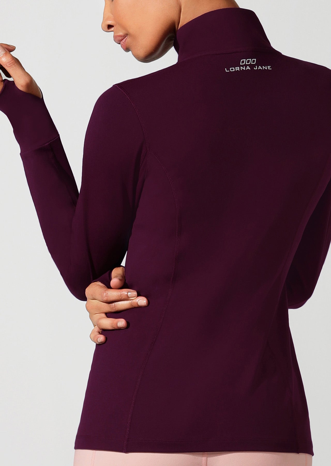 Lorna Jane Everyday Excel Workout Jacket - Pinot