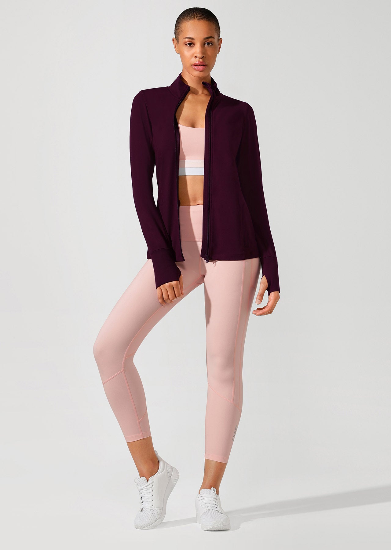 Lorna Jane Everyday Excel Workout Jacket - Pinot