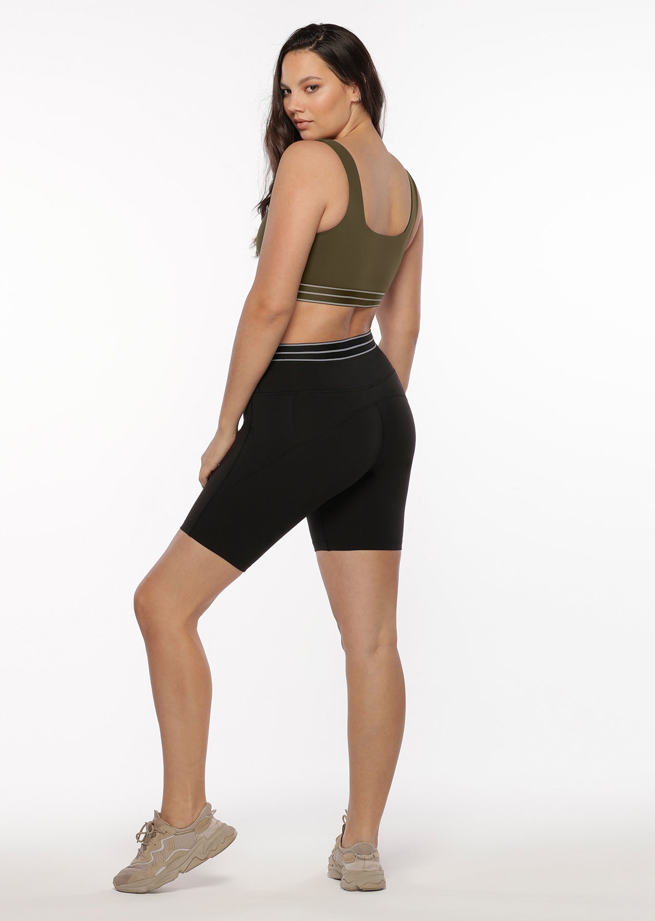 Lorna Jane Faster Bike Shorts - Black