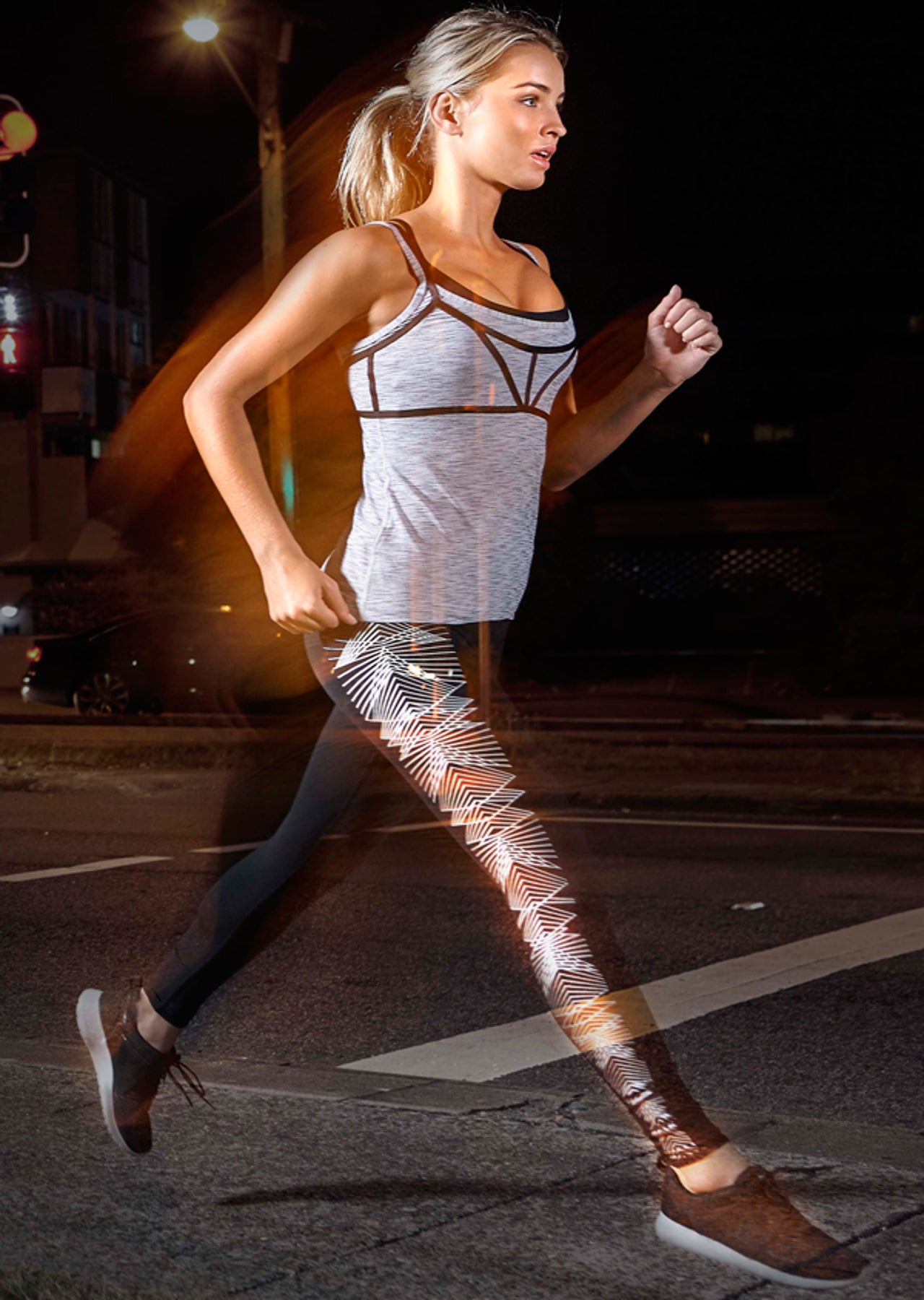 Lorna Jane Fit Club F/L Tight - Black