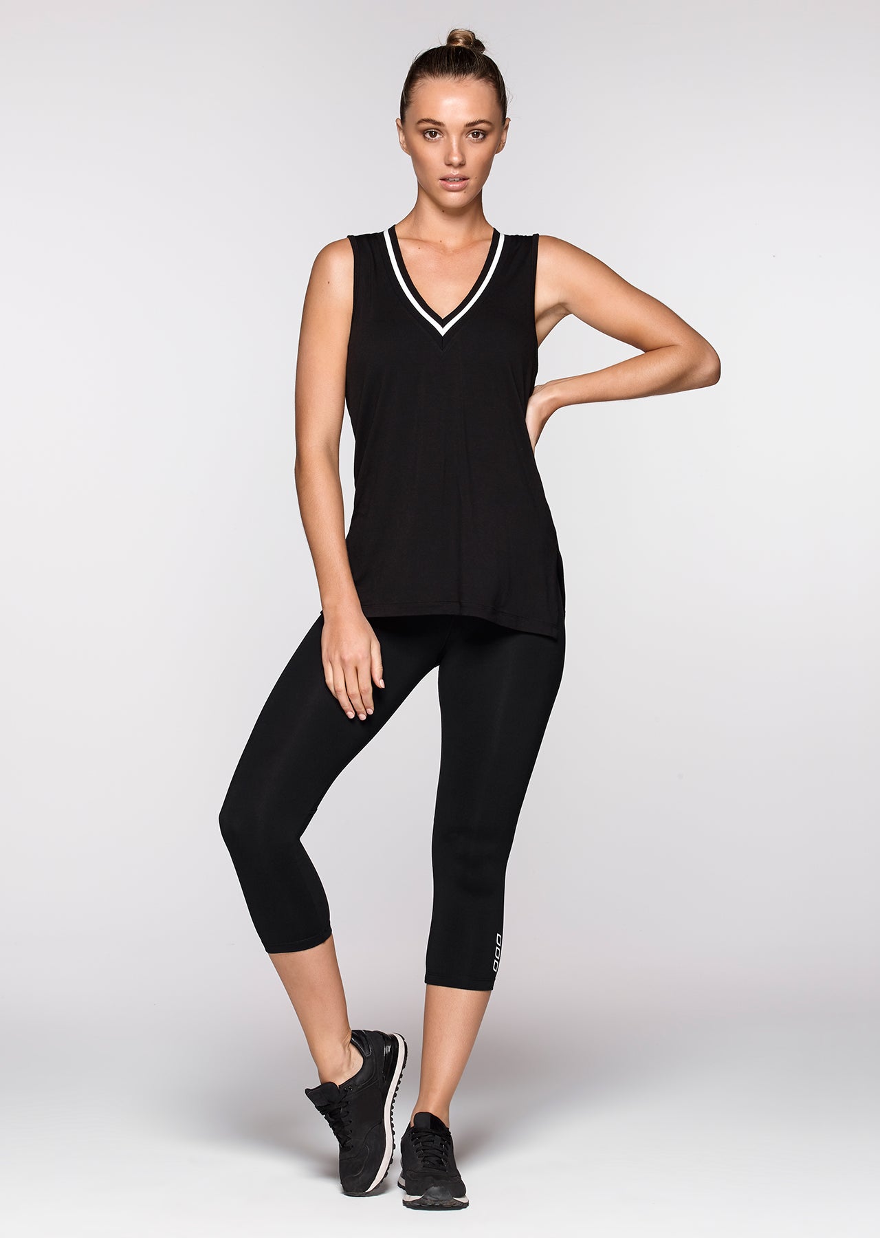 Lorna Jane Fitster Lifestyle Tank - Black