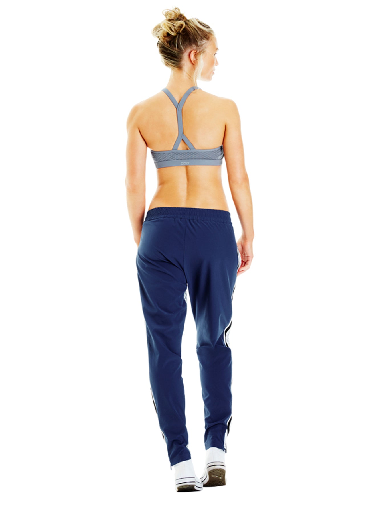 Lorna Jane Florence Sports Bra - Powder Grey