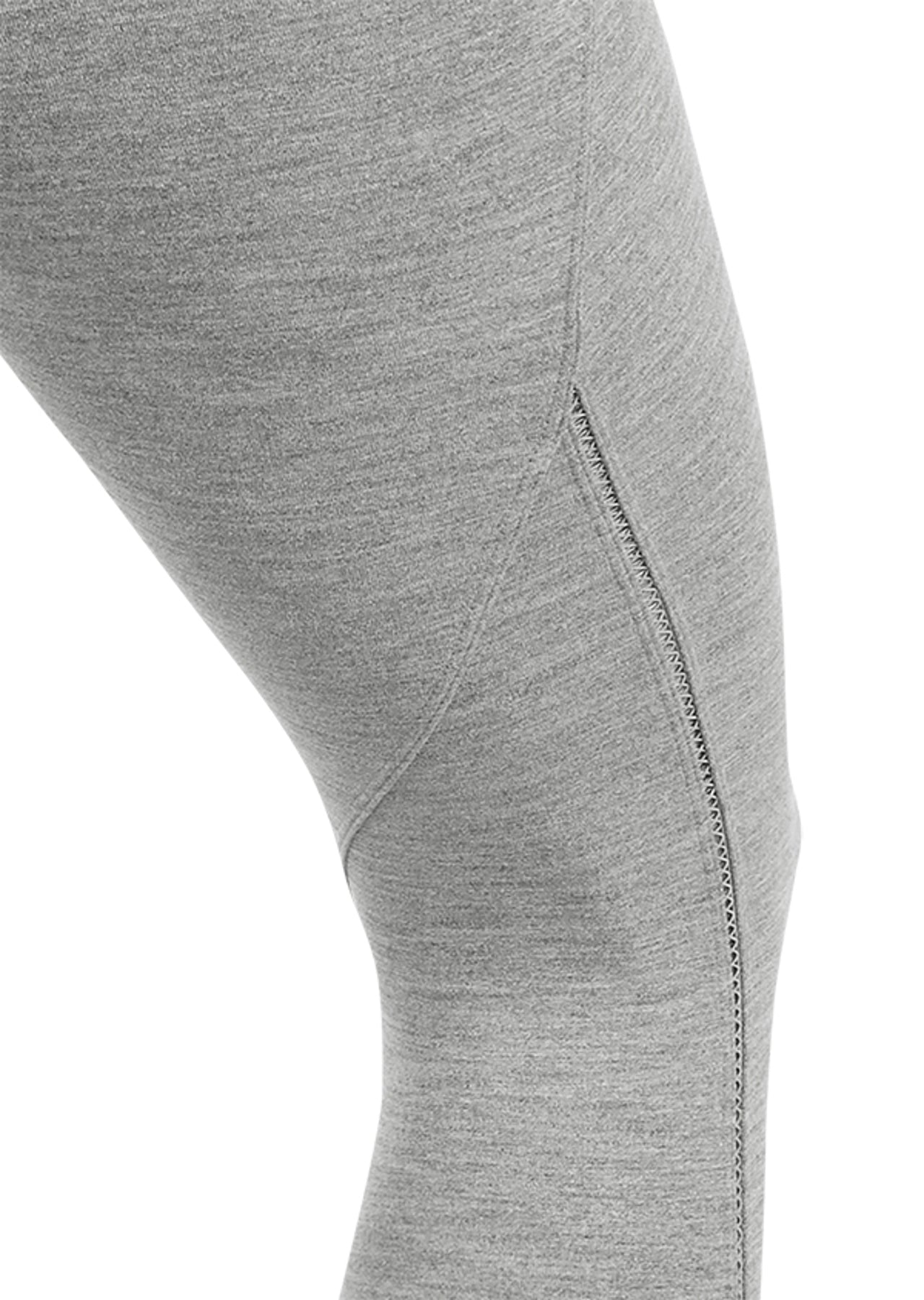 Lorna Jane Harley Core Ankle Biter Tight - Mid Grey Marl Stripe