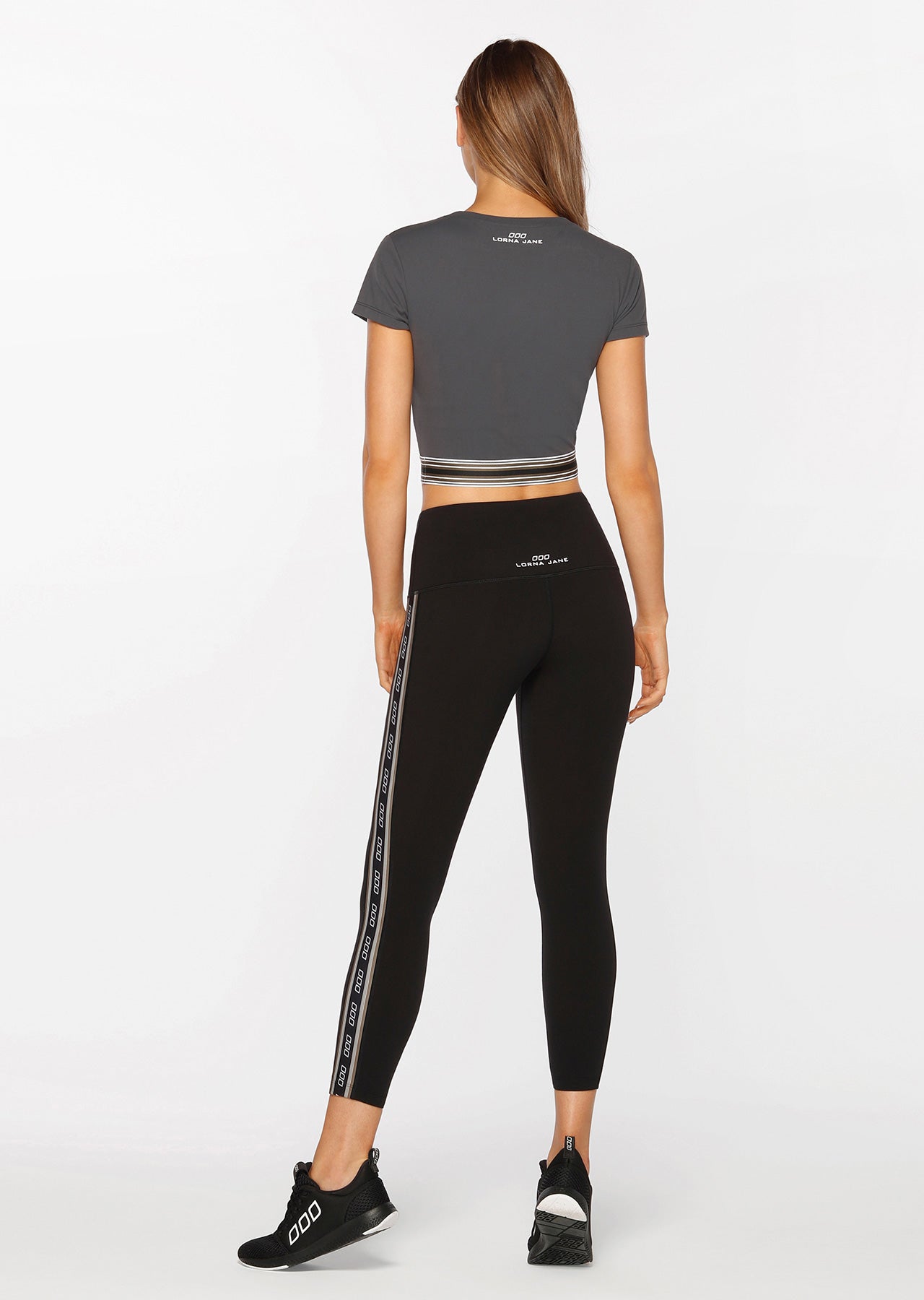 Lorna Jane Here And There Active Tee - Titanium