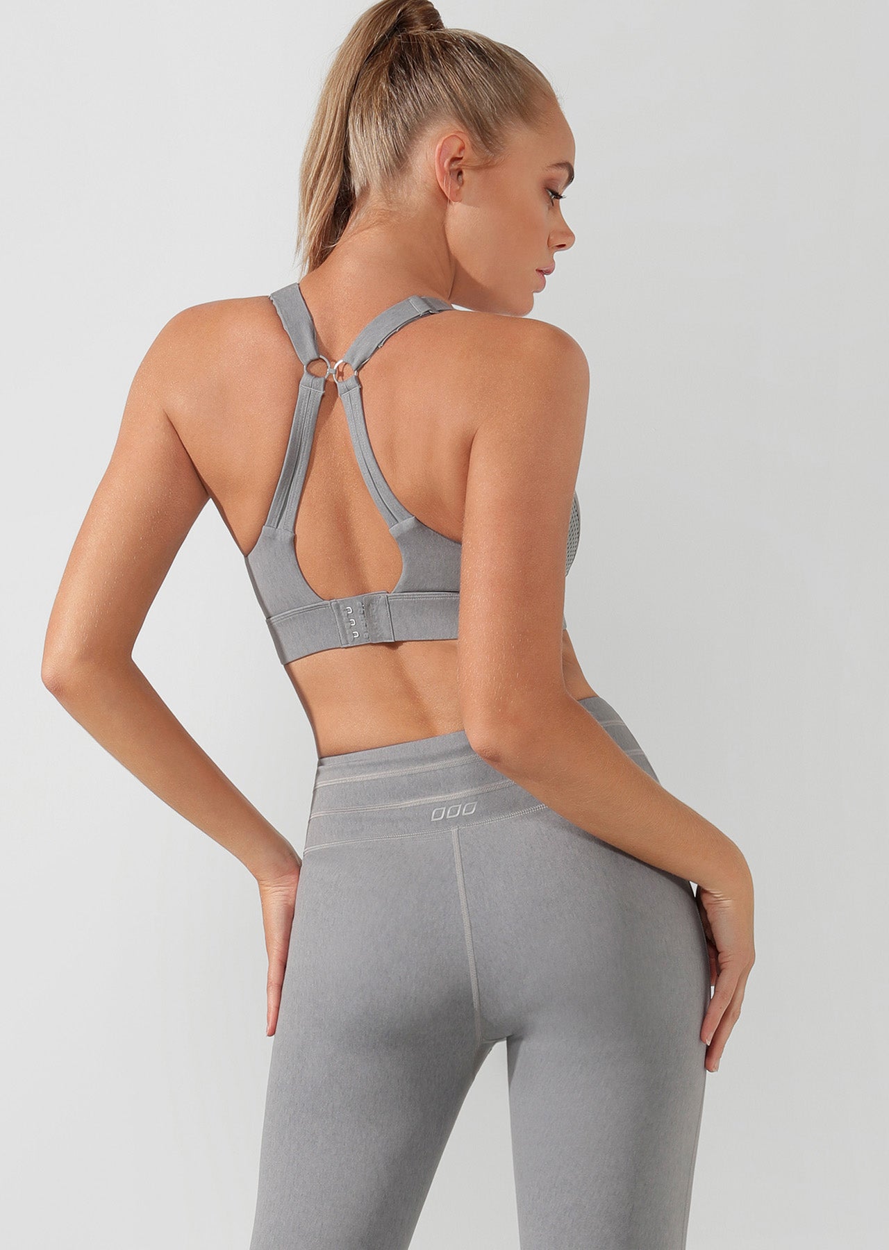 Lorna Jane High Impact Sports Bra - Nu Grey Marl
