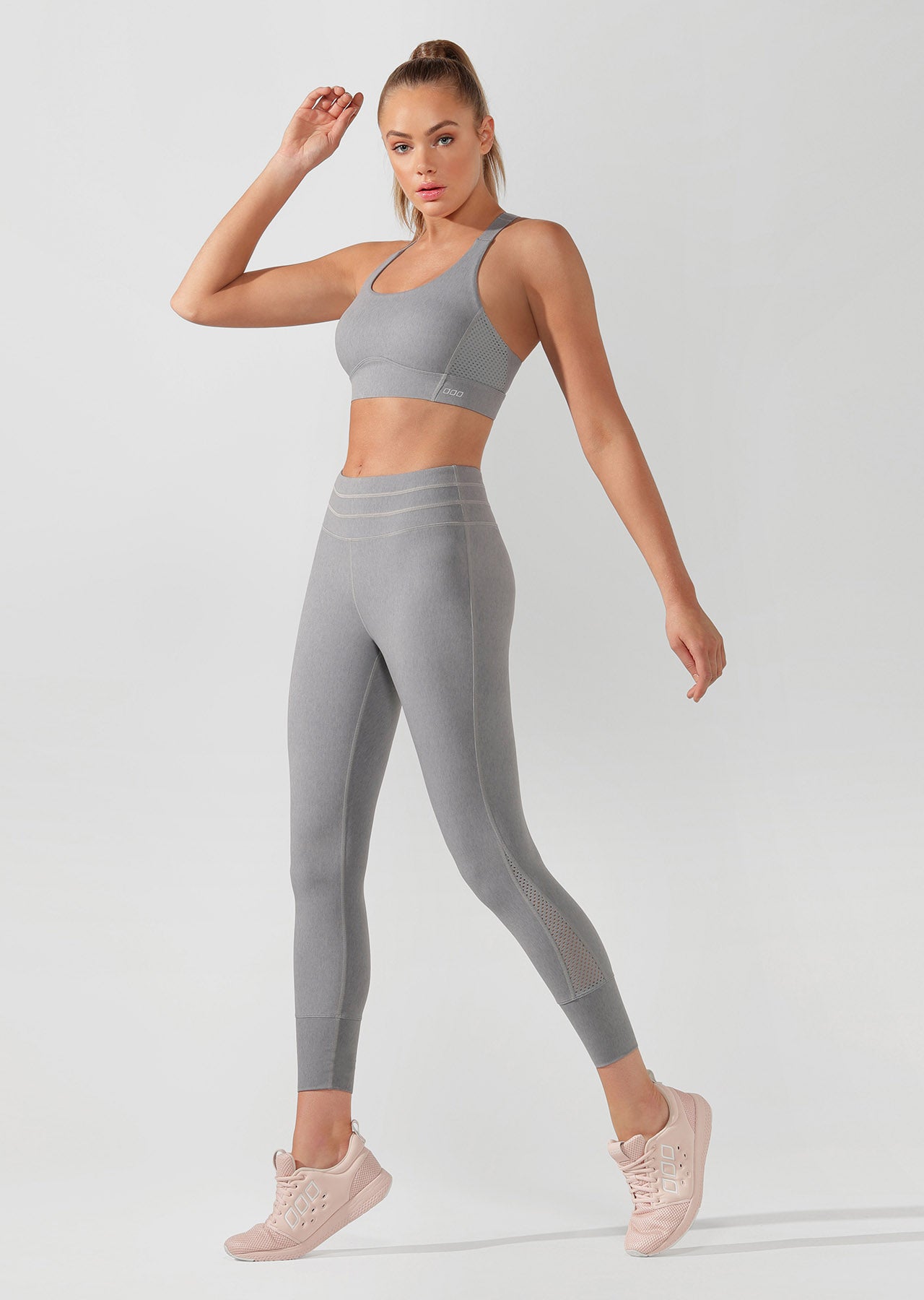 Lorna Jane High Impact Sports Bra - Nu Grey Marl