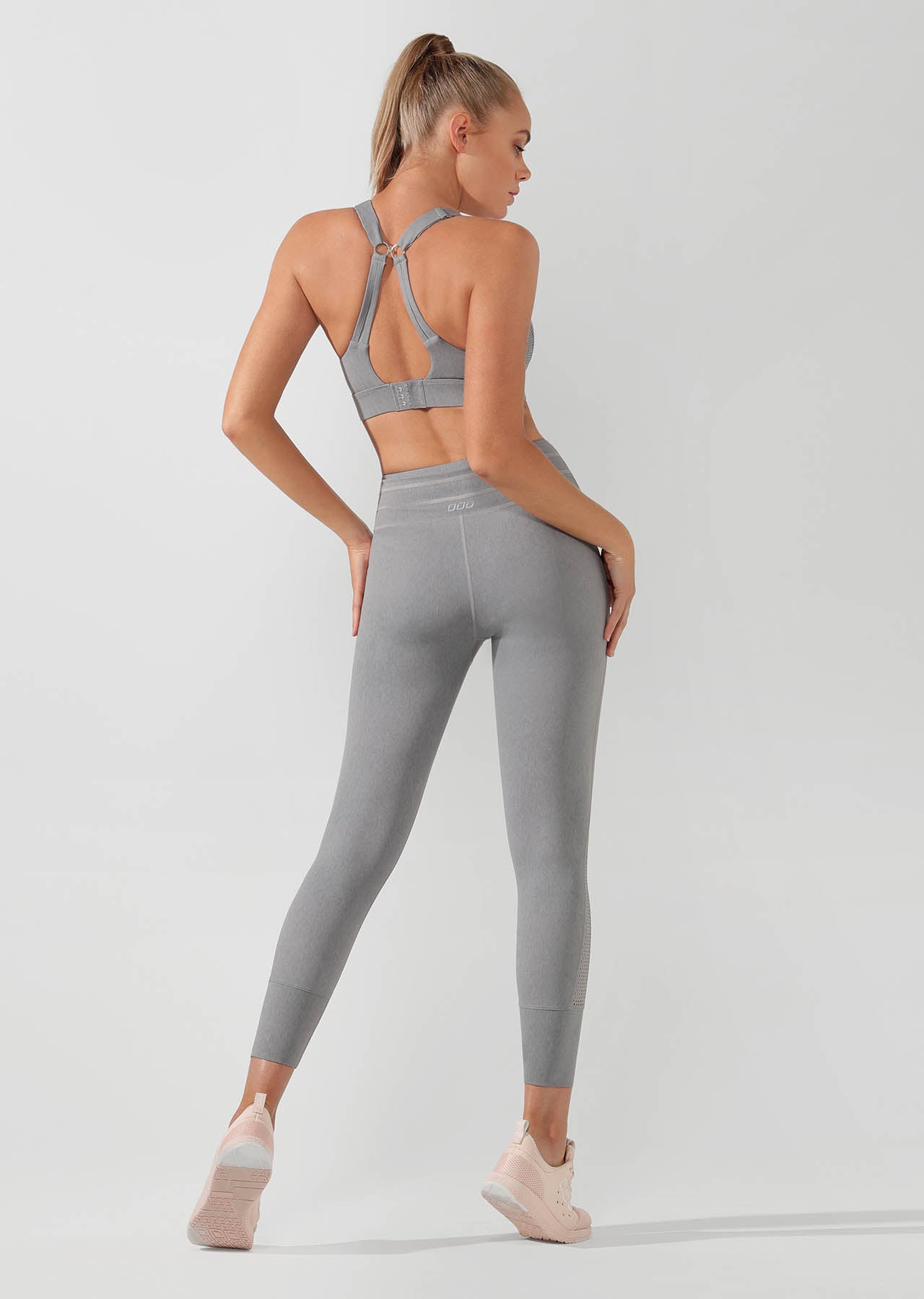 Lorna Jane High Impact Sports Bra - Nu Grey Marl