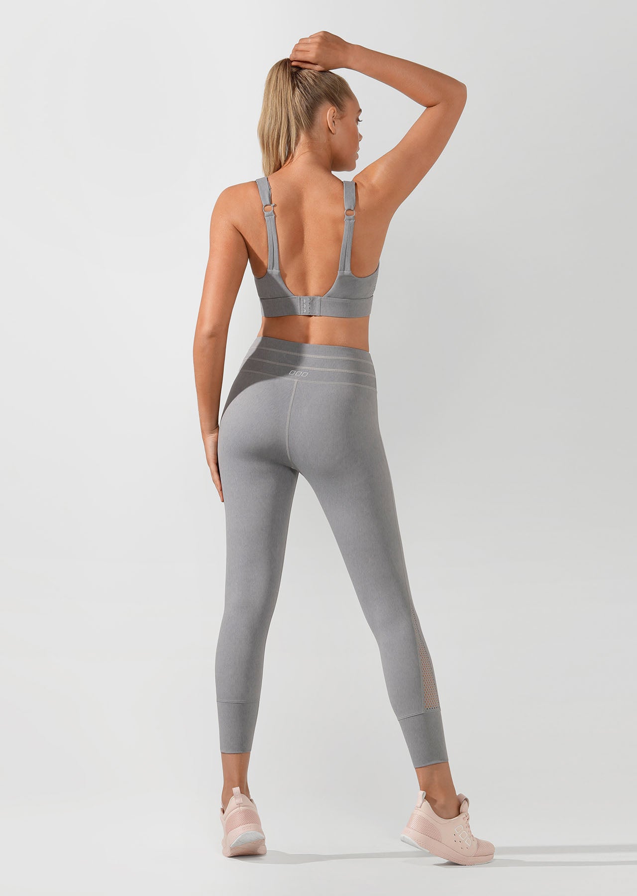 Lorna Jane High Impact Sports Bra - Nu Grey Marl