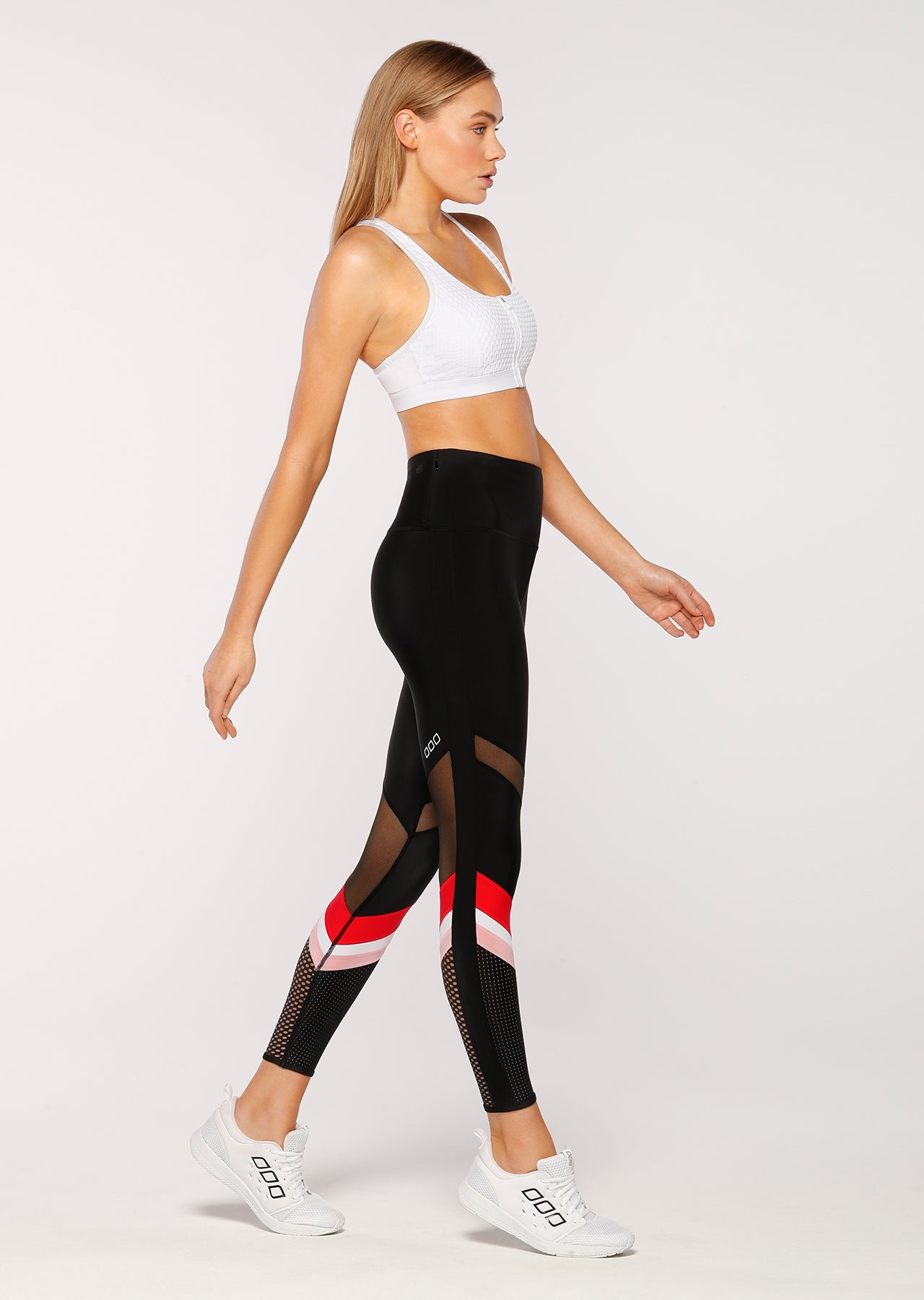 Lorna Jane High Speed Sports Bra - White