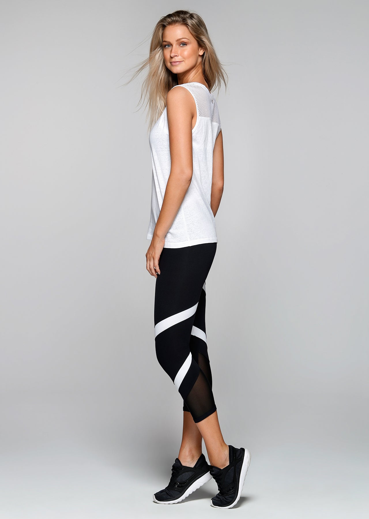 Lorna Jane Hustle Tank - White