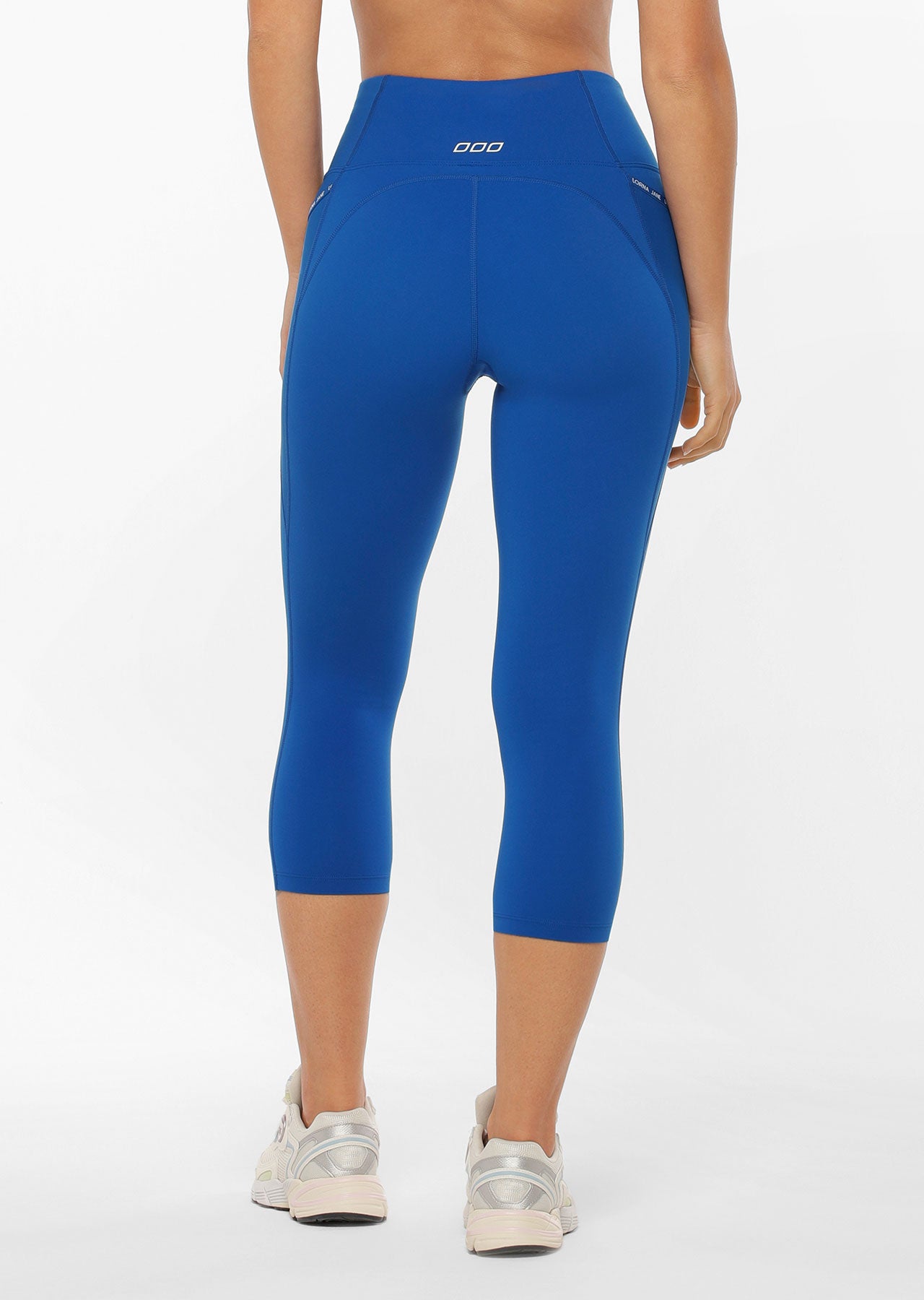 Lorna Jane Get Physical No Chafe 3/4 Leggings - Cobalt Blue