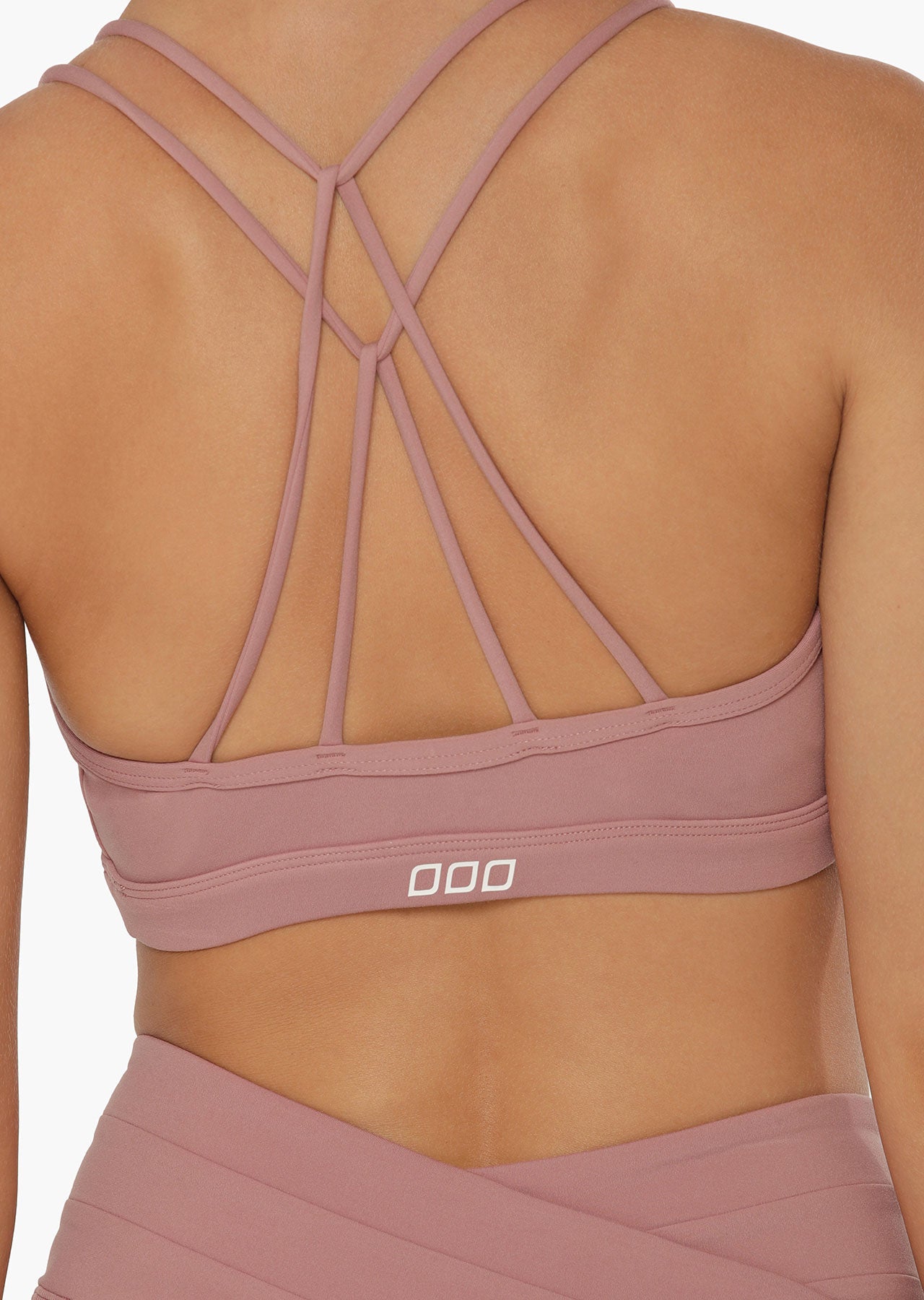 Lorna Jane Meditate Recycled Sports Bra - Wild Rose