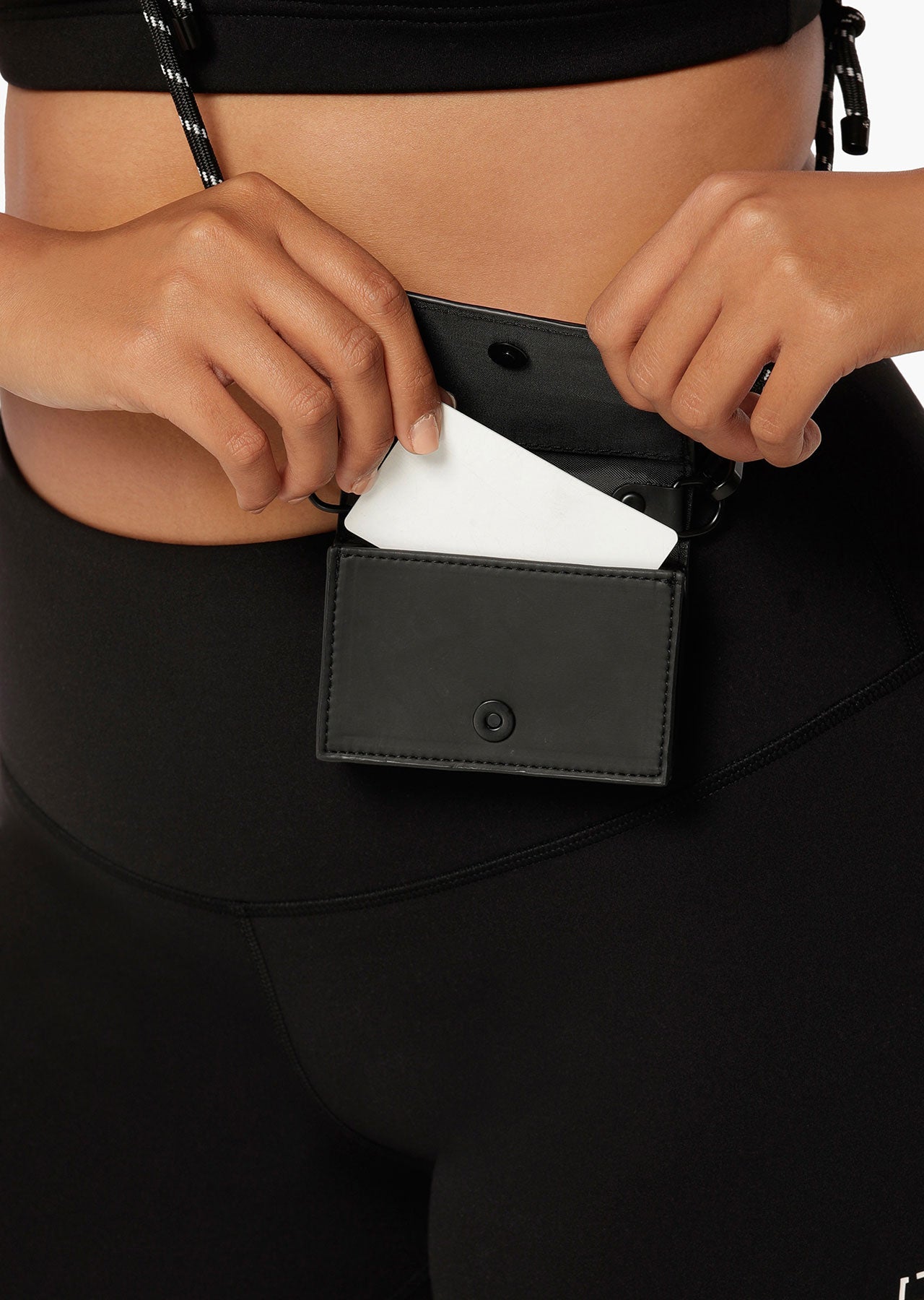 Lorna Jane Mini Crossbody Bag - Black