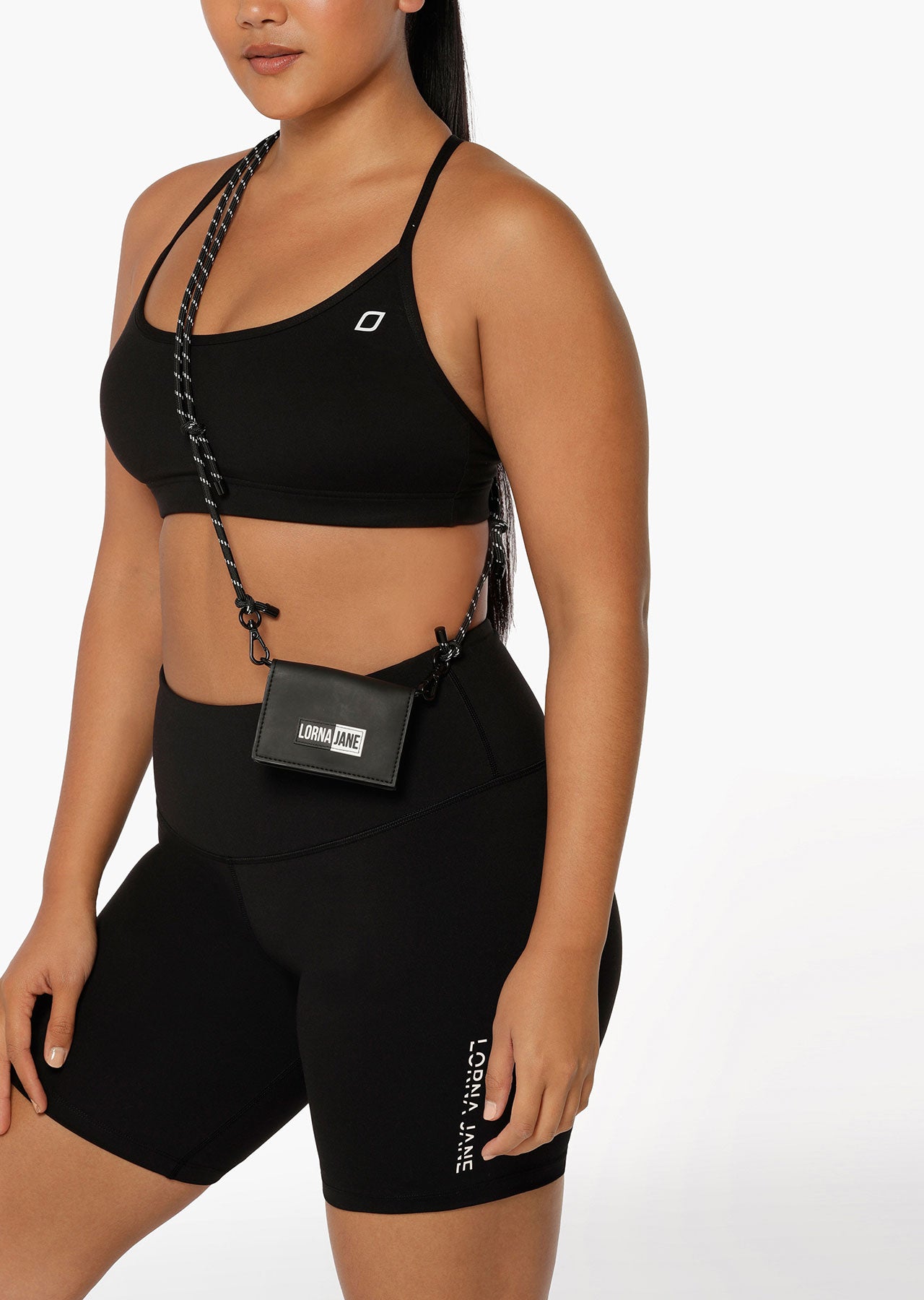 Lorna Jane Mini Crossbody Bag - Black