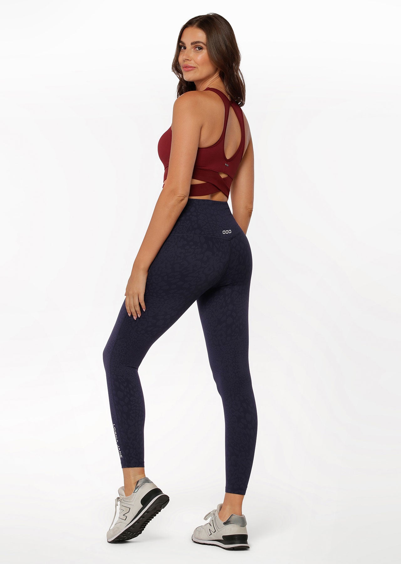 Lorna Jane Get Fit Sports Bra - Sepia