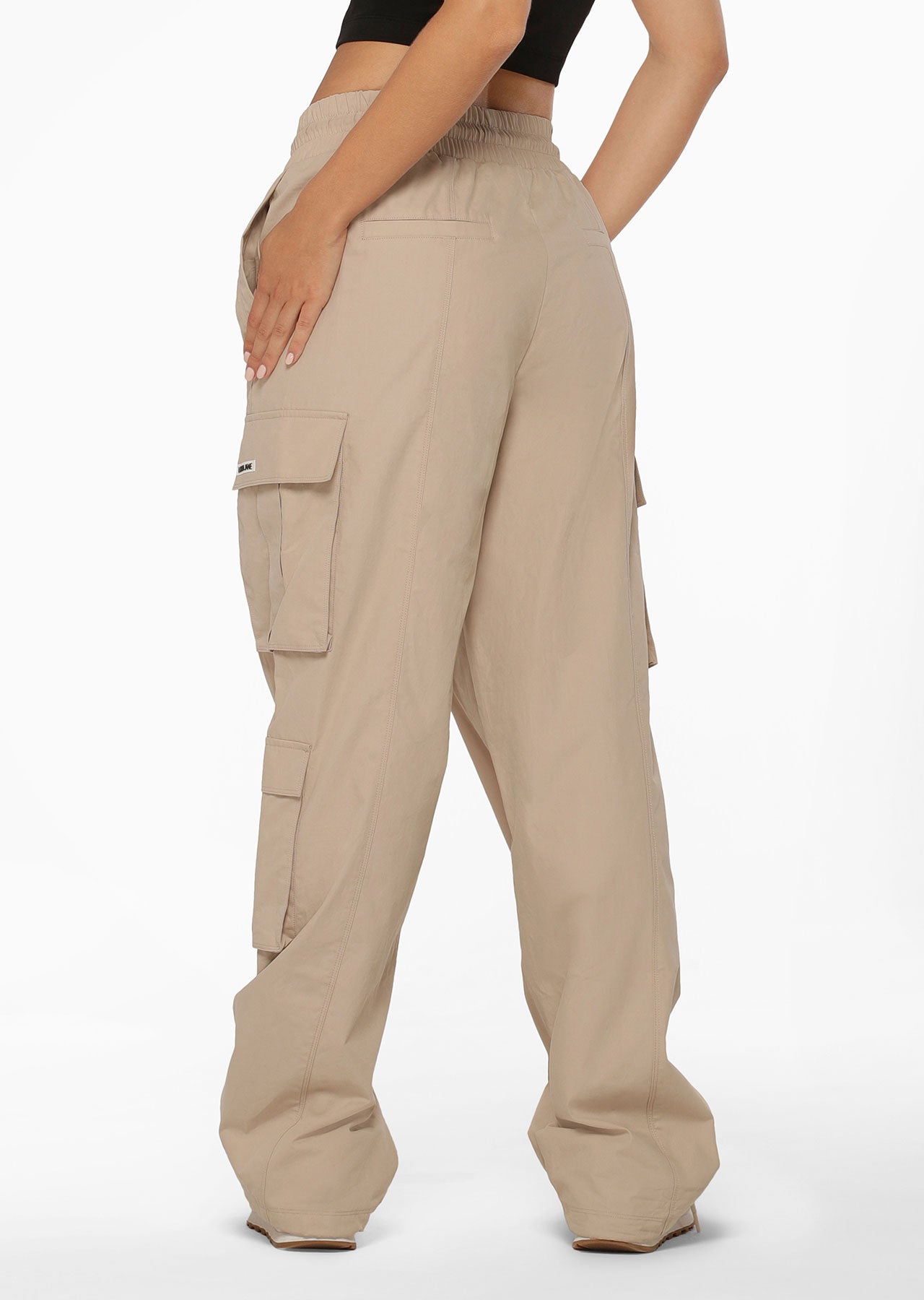 Lorna Jane Flashback High Waisted Cargo Pants - Off White