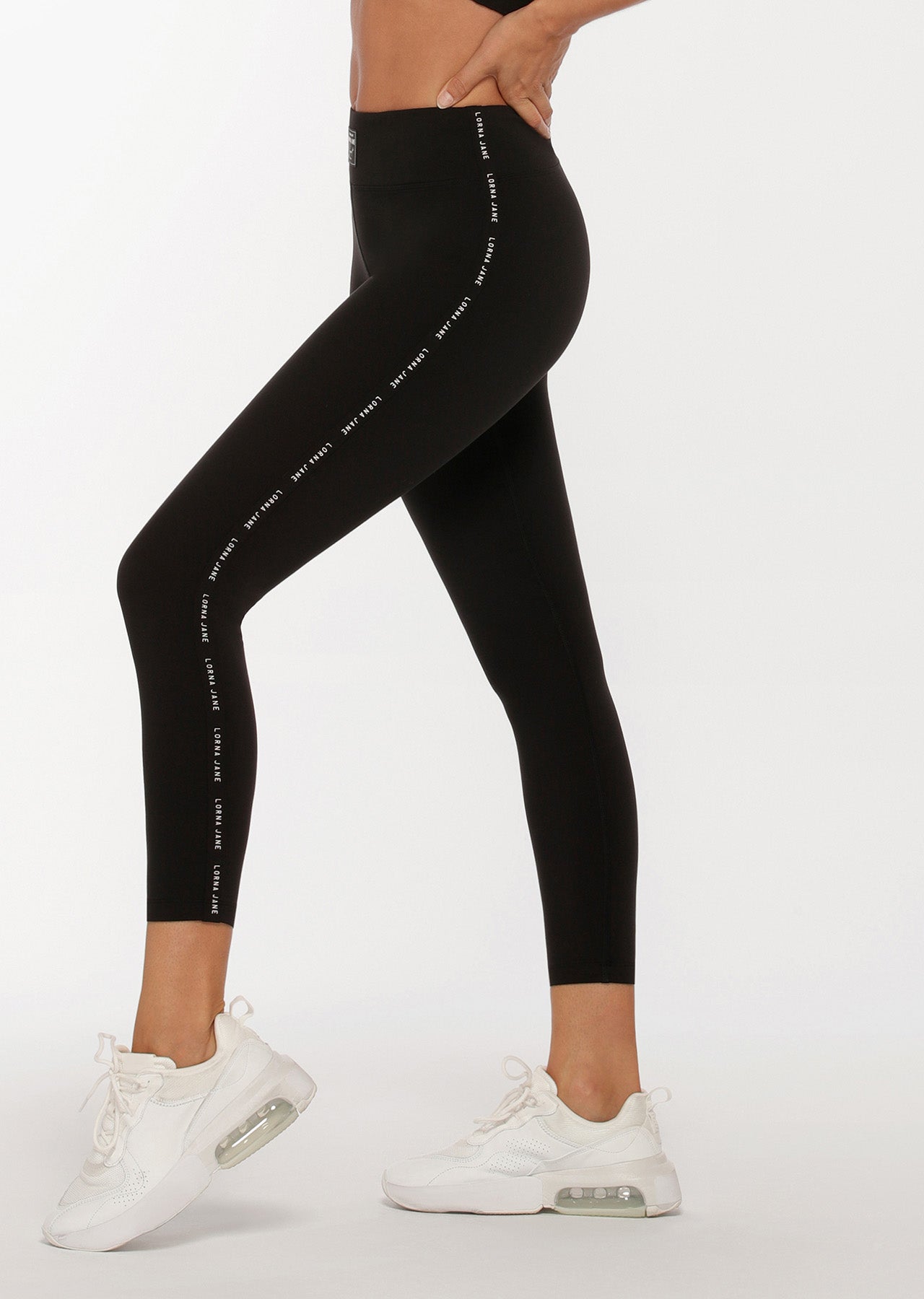 Lorna Jane Instinct Core Ankle Biter Leggings - Black