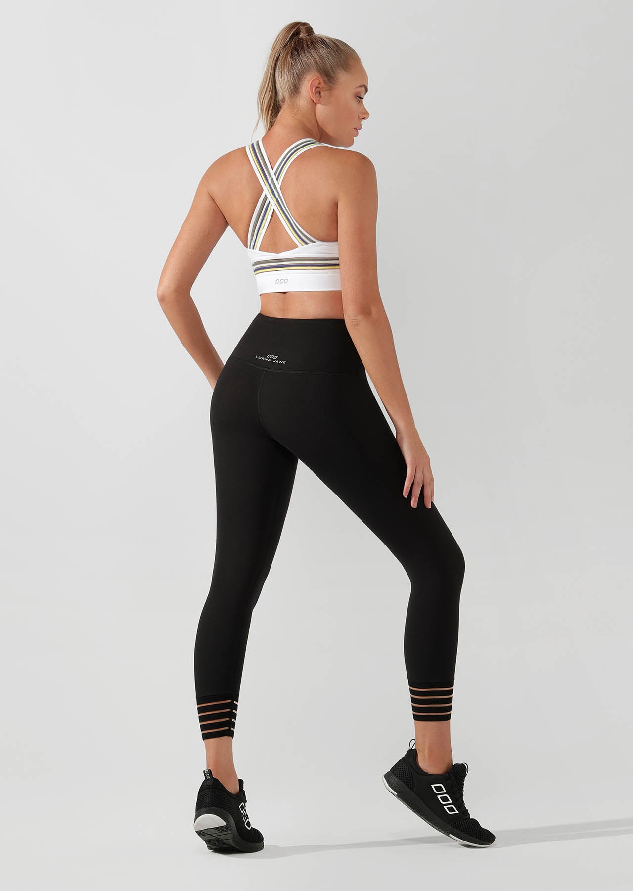 Lorna Jane Jagger Core Ankle Biter Tight - Black