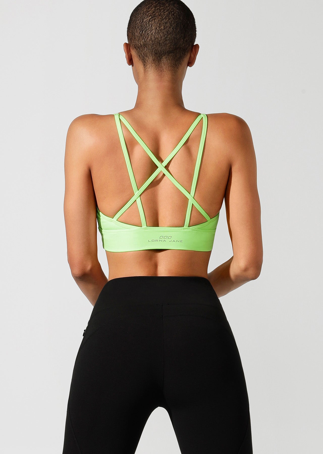 Lorna Jane Juliet Bra - Hyper Lime