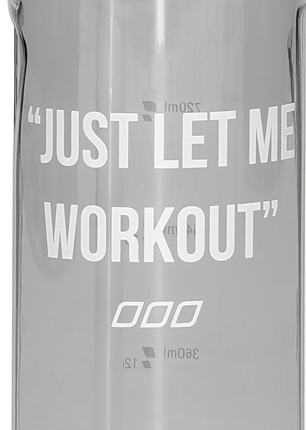 Lorna Jane Let Me Workout Water Bottle - Black
