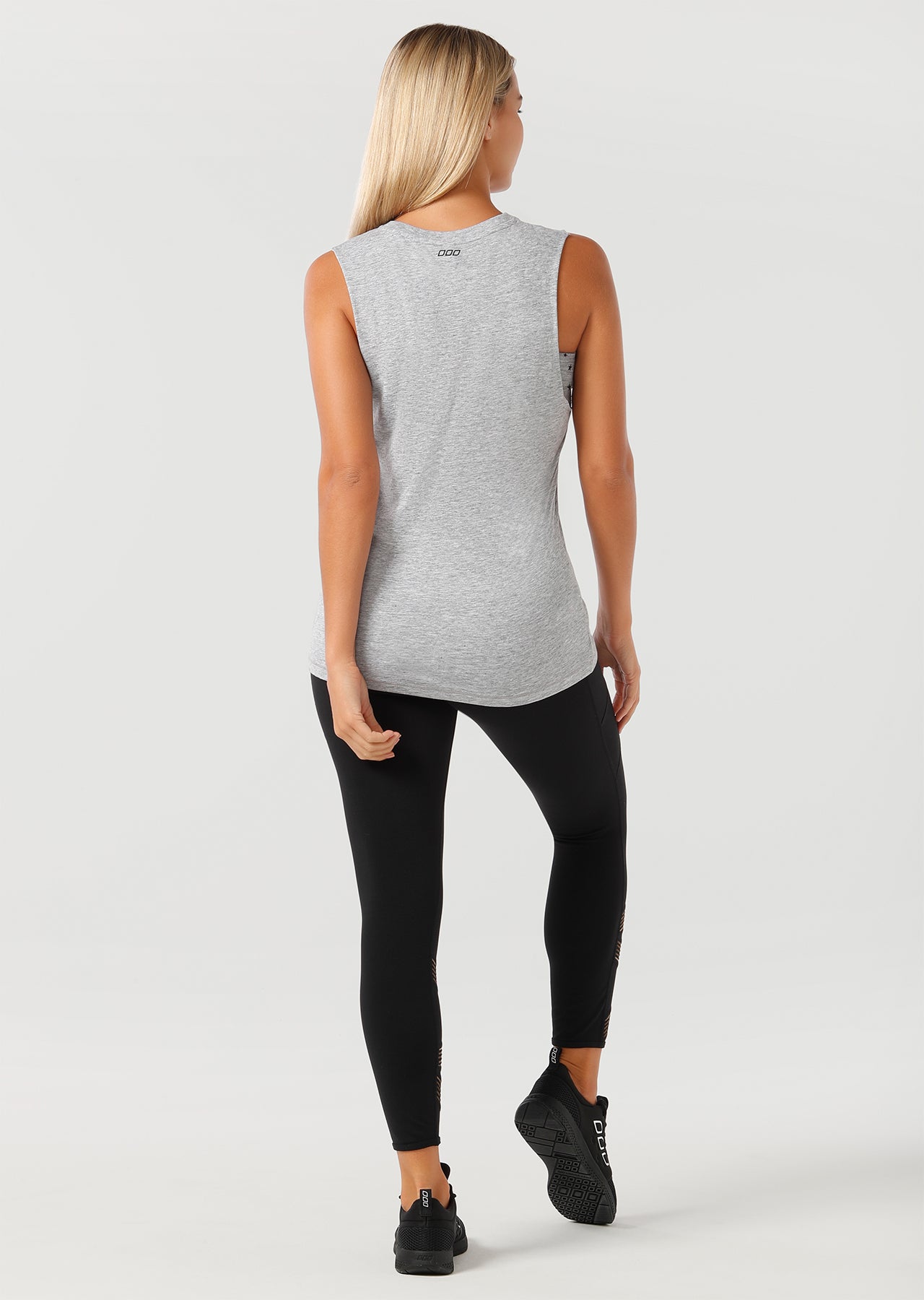 Lorna Jane LJ Athleisure Muscle Tank - Grey Marl