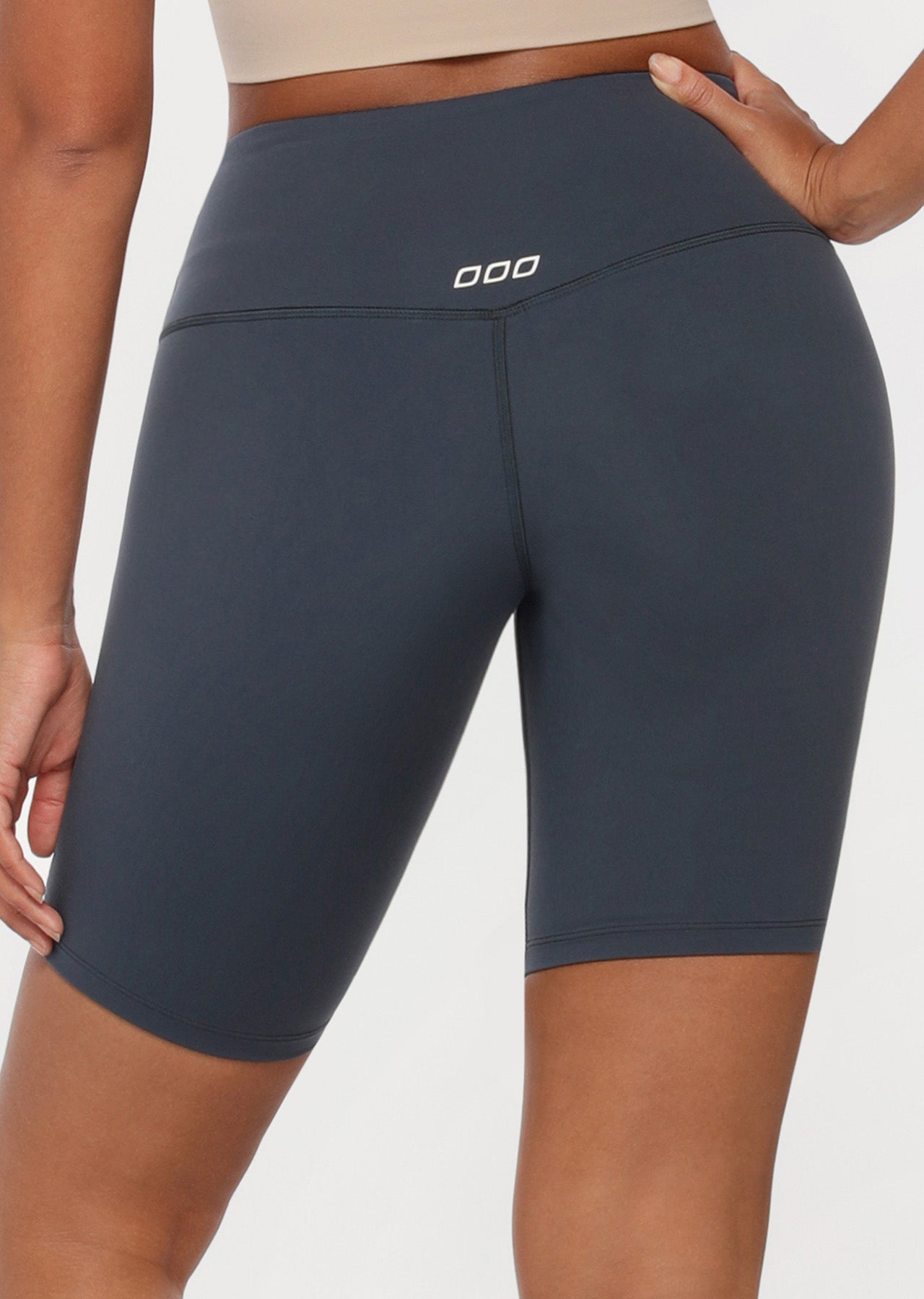 Lorna Jane Lotus Bike Shorts - Night Time Blue