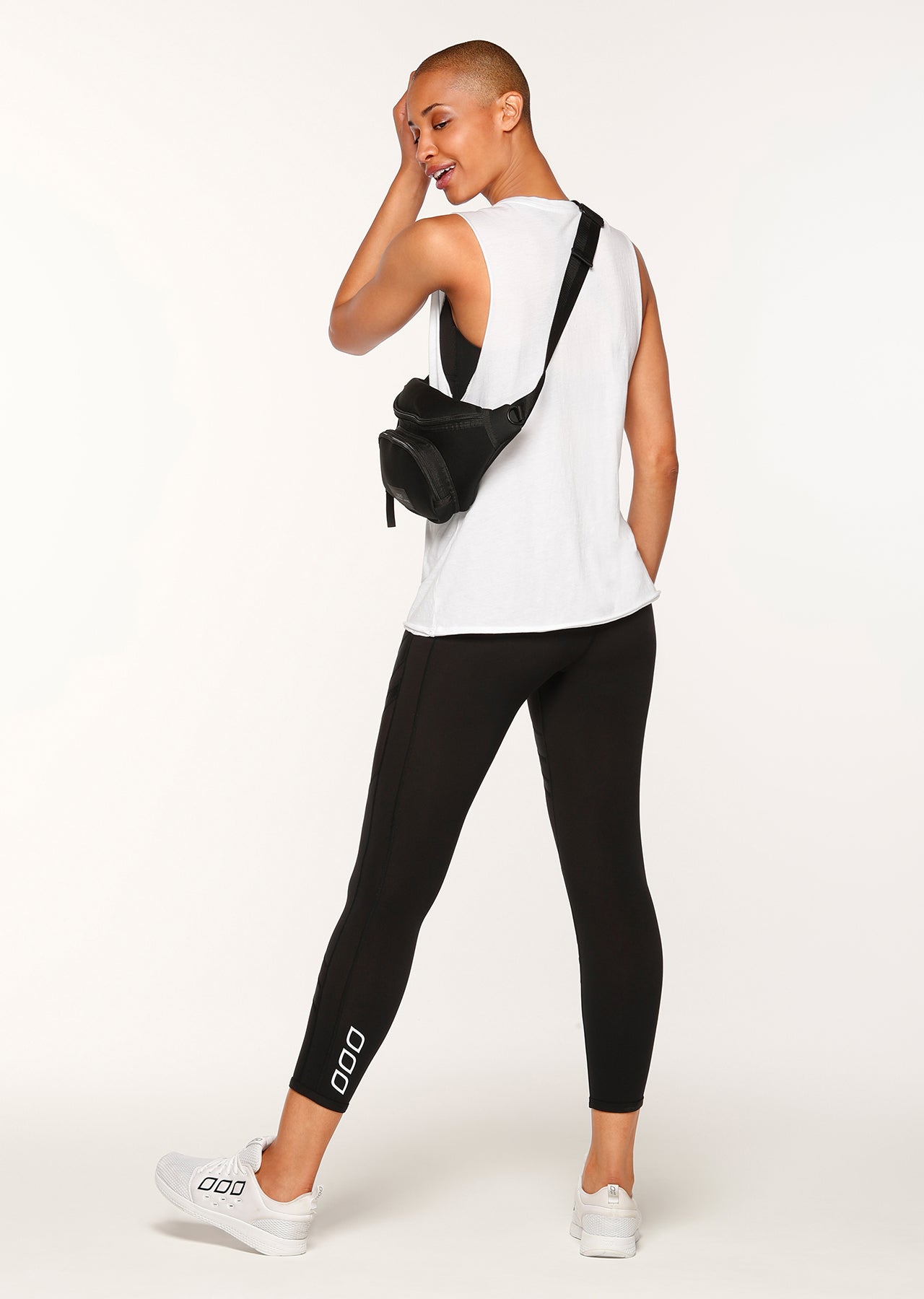 Lorna Jane Luxe Bumbag - Black