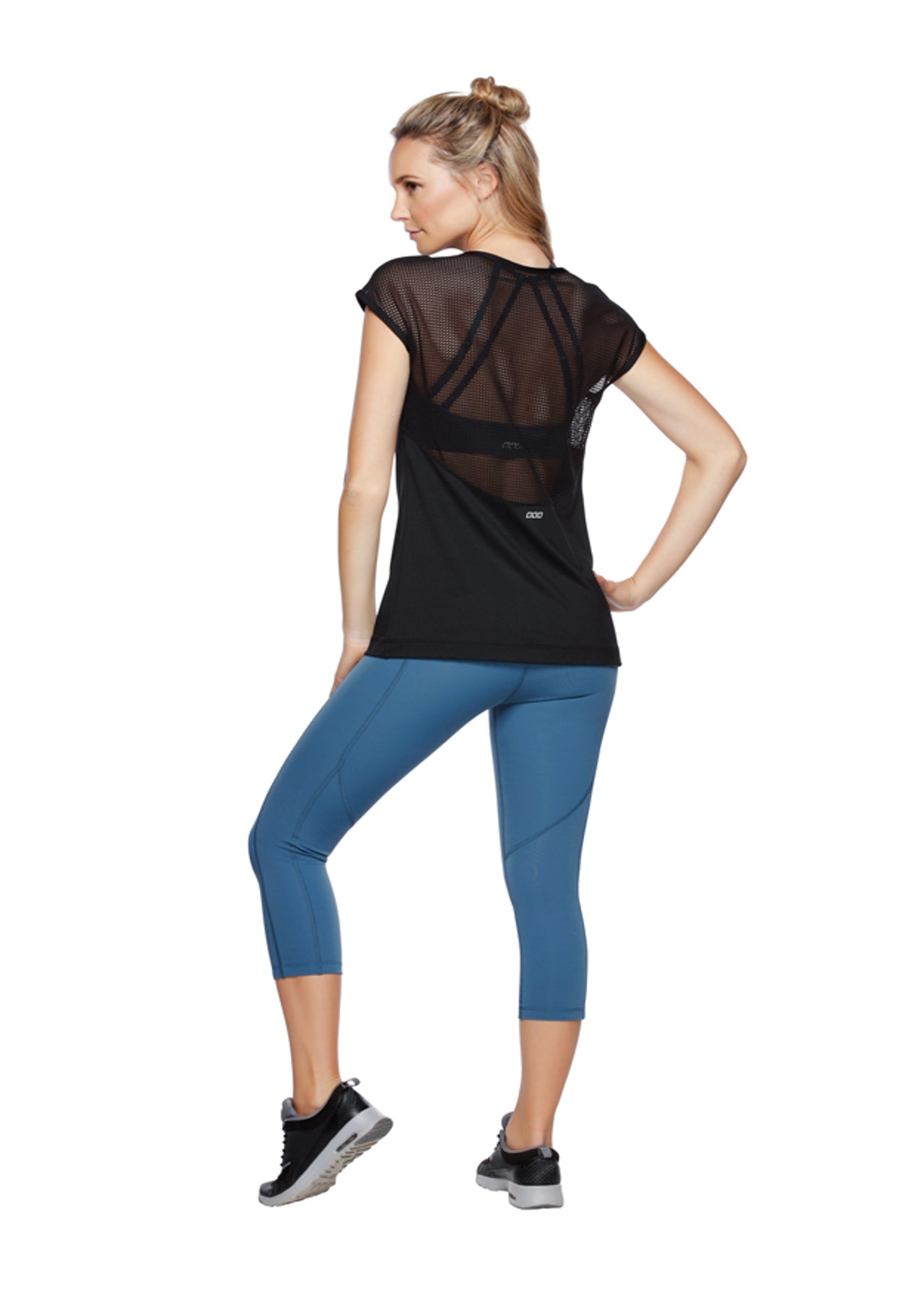 Lorna Jane Madison Excel Tee - Black