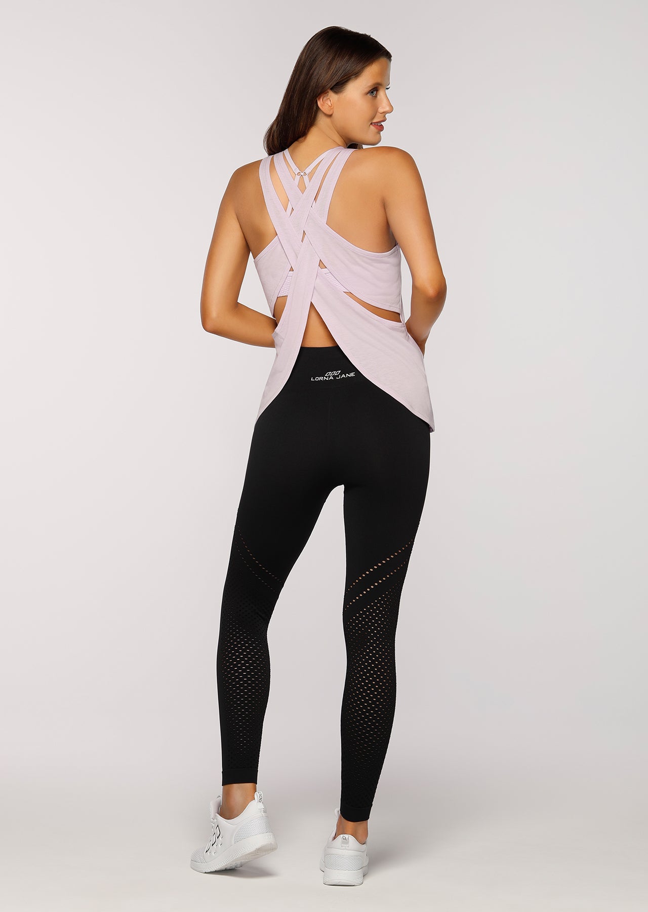 Lorna Jane Magnolia Active Tank - Pastel Violet