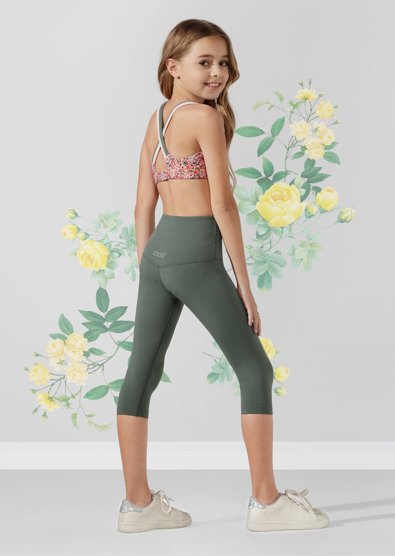Lorna Jane Mini Floral Sports Bra - Mini Floral Print