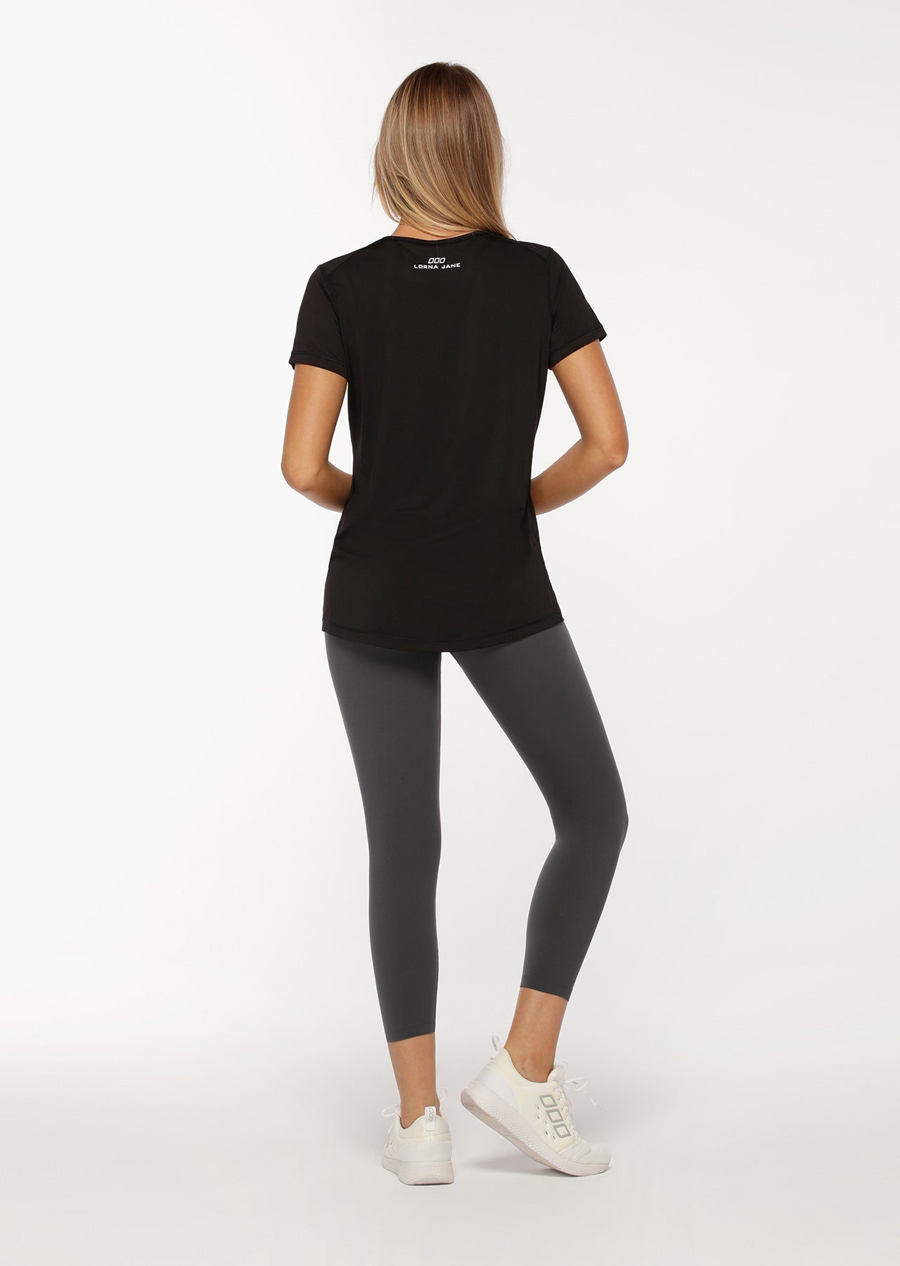 Lorna Jane Move Freely Active Tee - Black