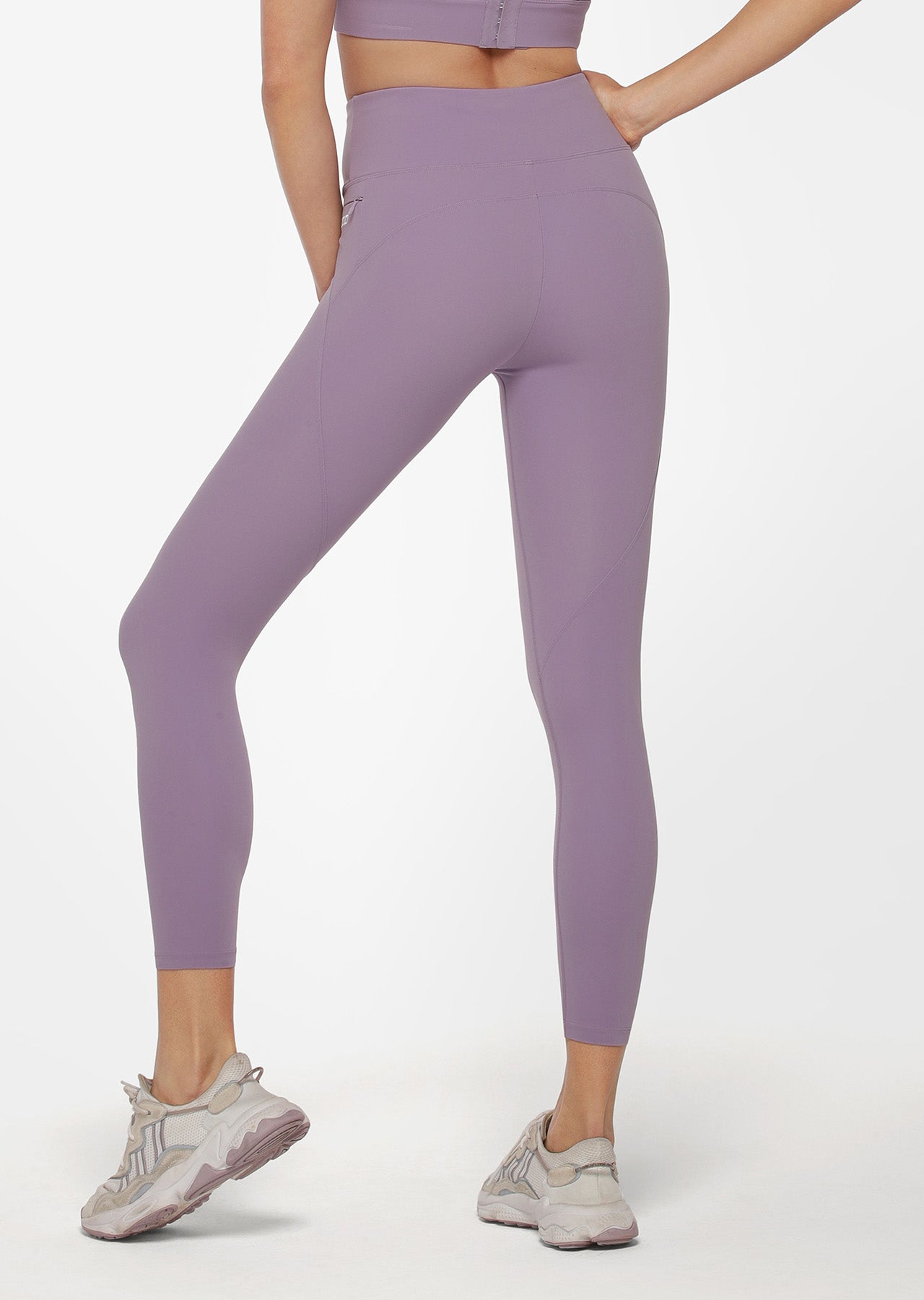 Lorna Jane New Amy Ankle Biter Leggings - Dusted Violet