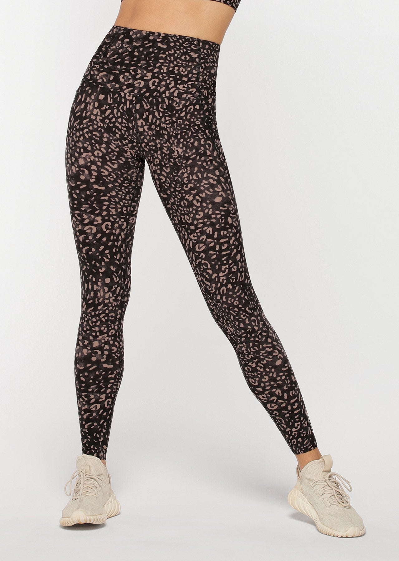 Lorna Jane Night Cat Phone Pocket Full Length Leggings - Night Cat Print