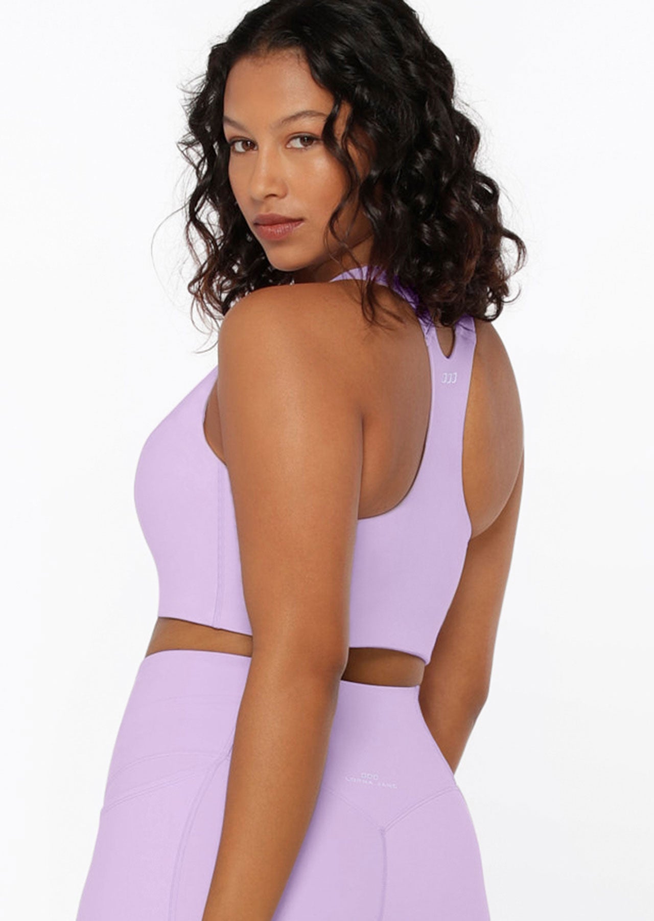 Lorna Jane Power Sculpt Recycled Sports Bra - Dusty Lilac