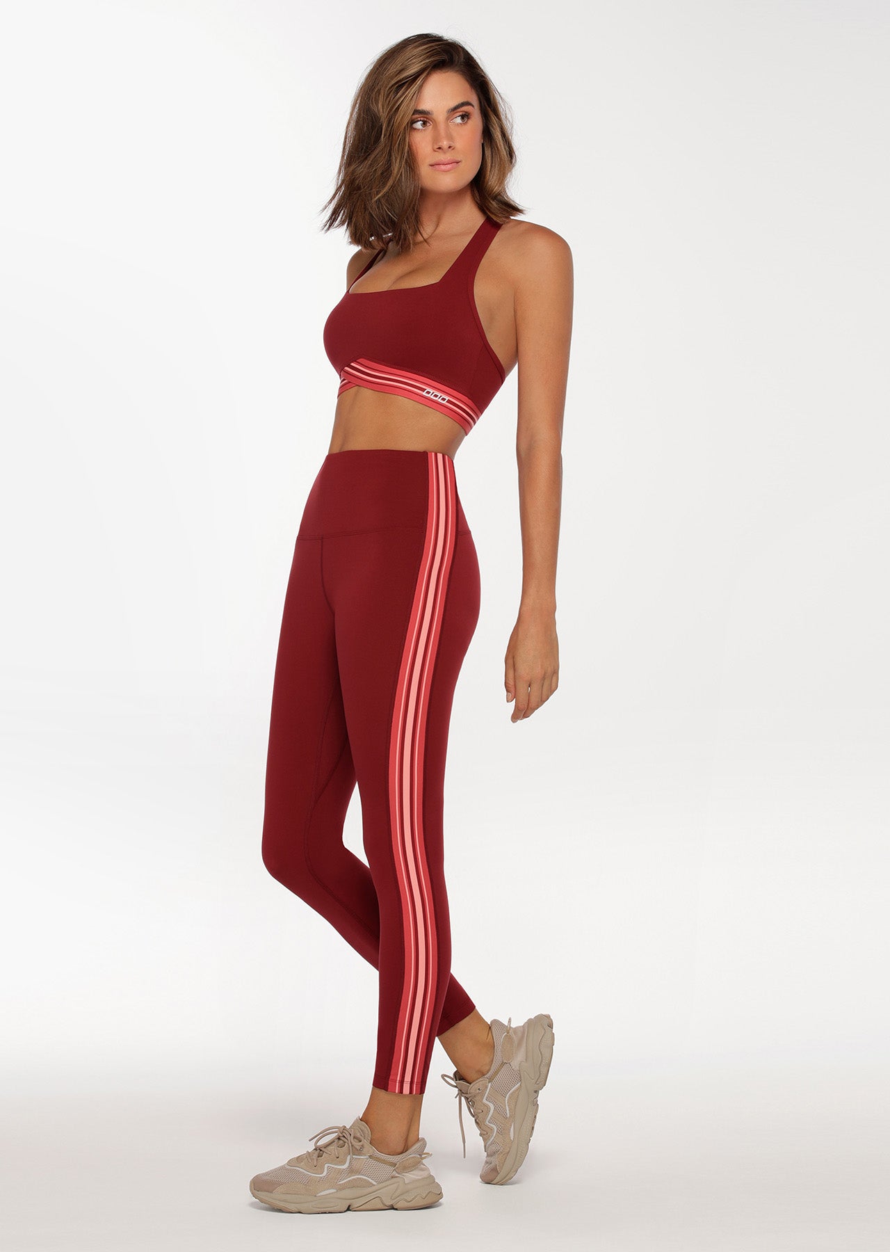 Lorna Jane Radiate Full Length Leggings - Sepia