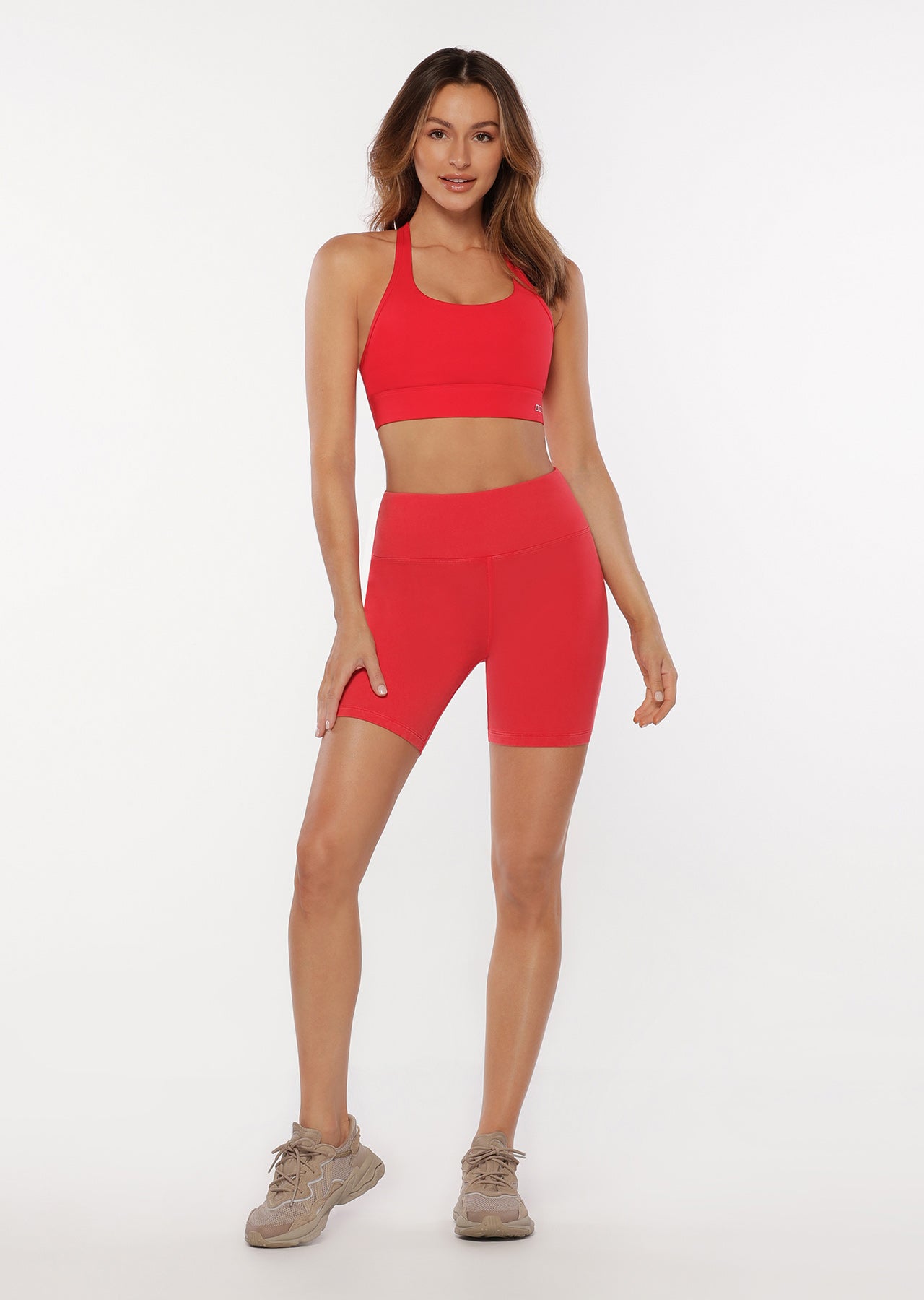 Lorna Jane Relaxed Bike Shorts - Ginger