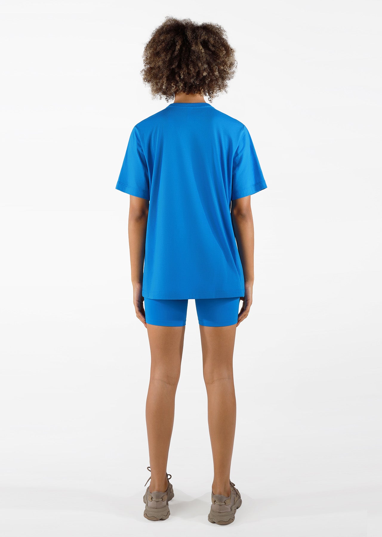 Lorna Jane Ride The Wave Oversized Tee - Cornflower