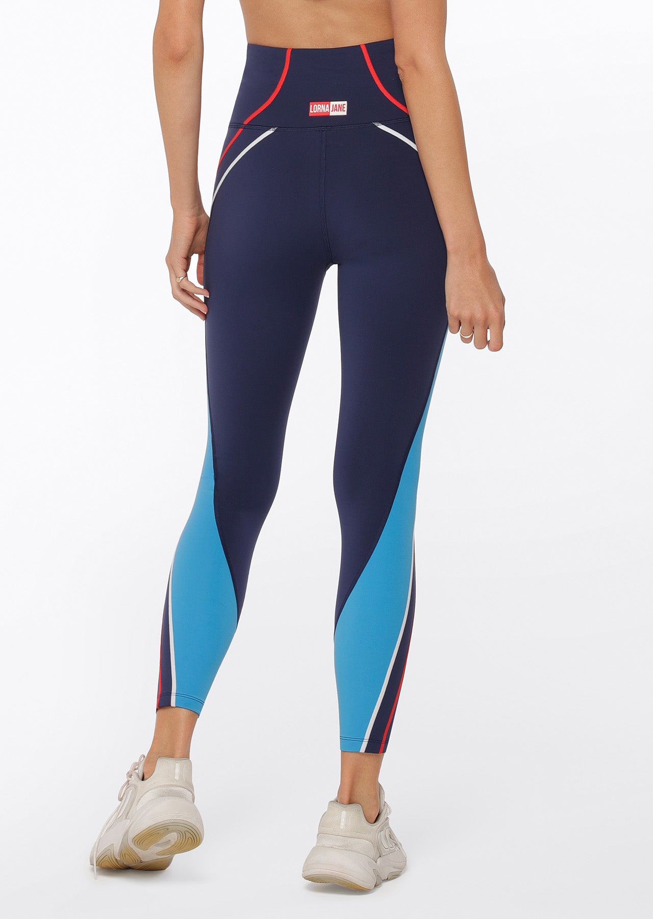 Lorna Jane Victory Core Stability Ankle Biter Leggings - Marine