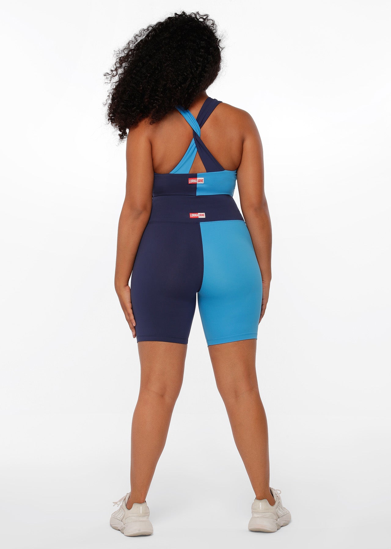 Lorna Jane Victory Core Stability Bike Short - Marine