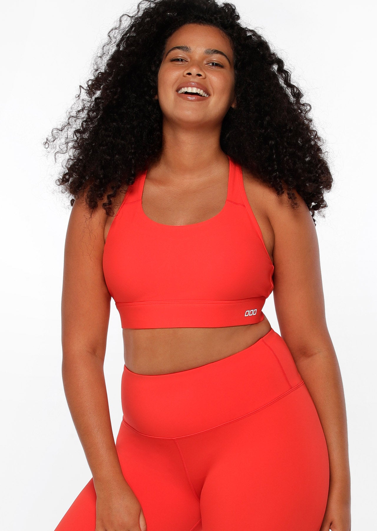 Lorna Jane Amy Maximum Support Sports Bra - Hot Tomato