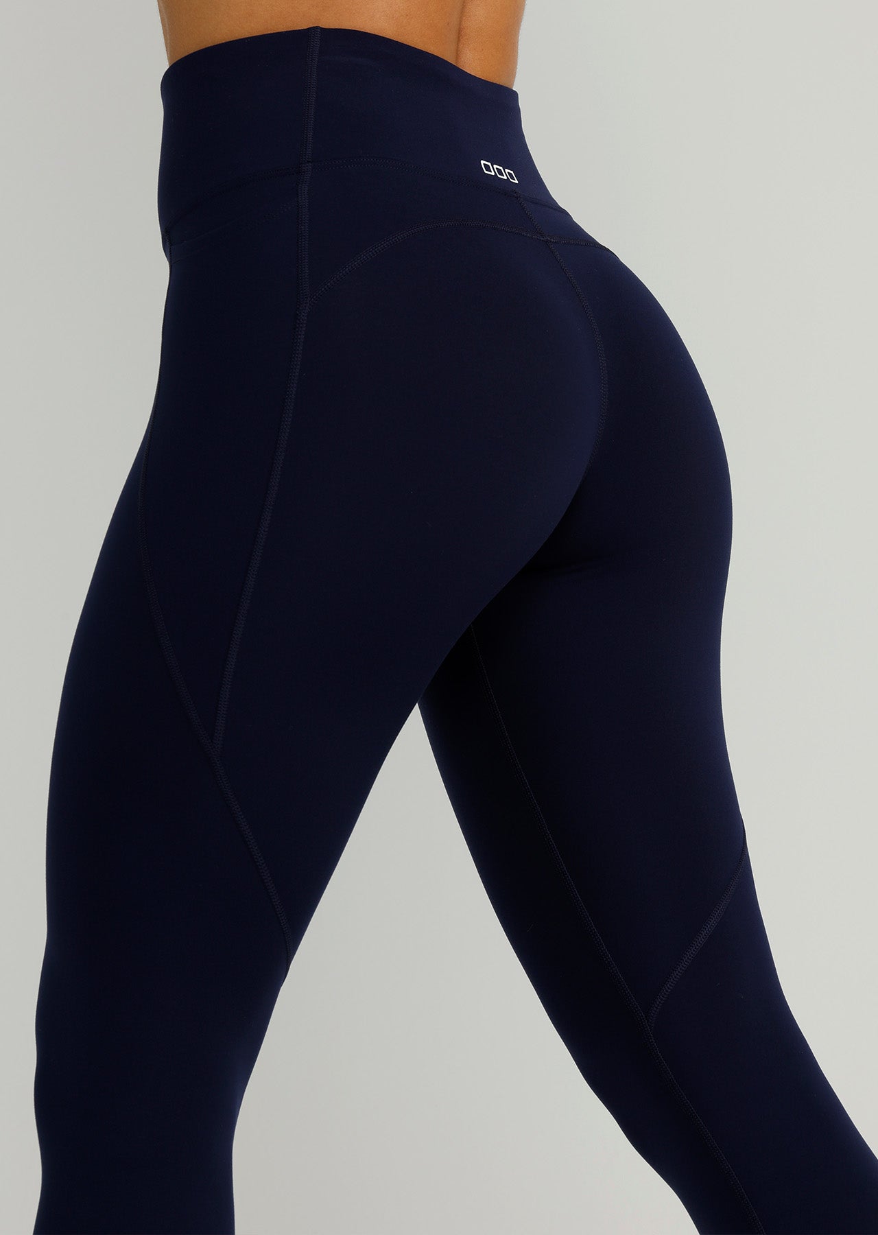 Lorna Jane Amy Phone Pocket Tech Ankle Biter Leggings - French Navy