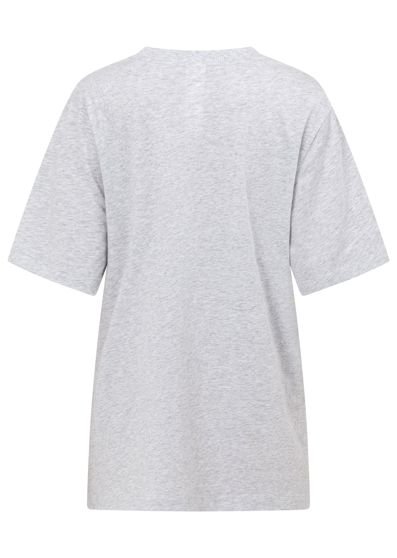 Lorna Jane All Star Relaxed Tee - Light Grey Marl