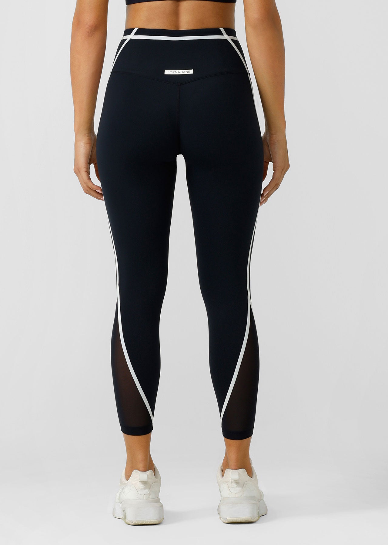 Lorna Jane Keep Your Cool Phone Pocket Ankle Biter Leggings - Midnight Blue
